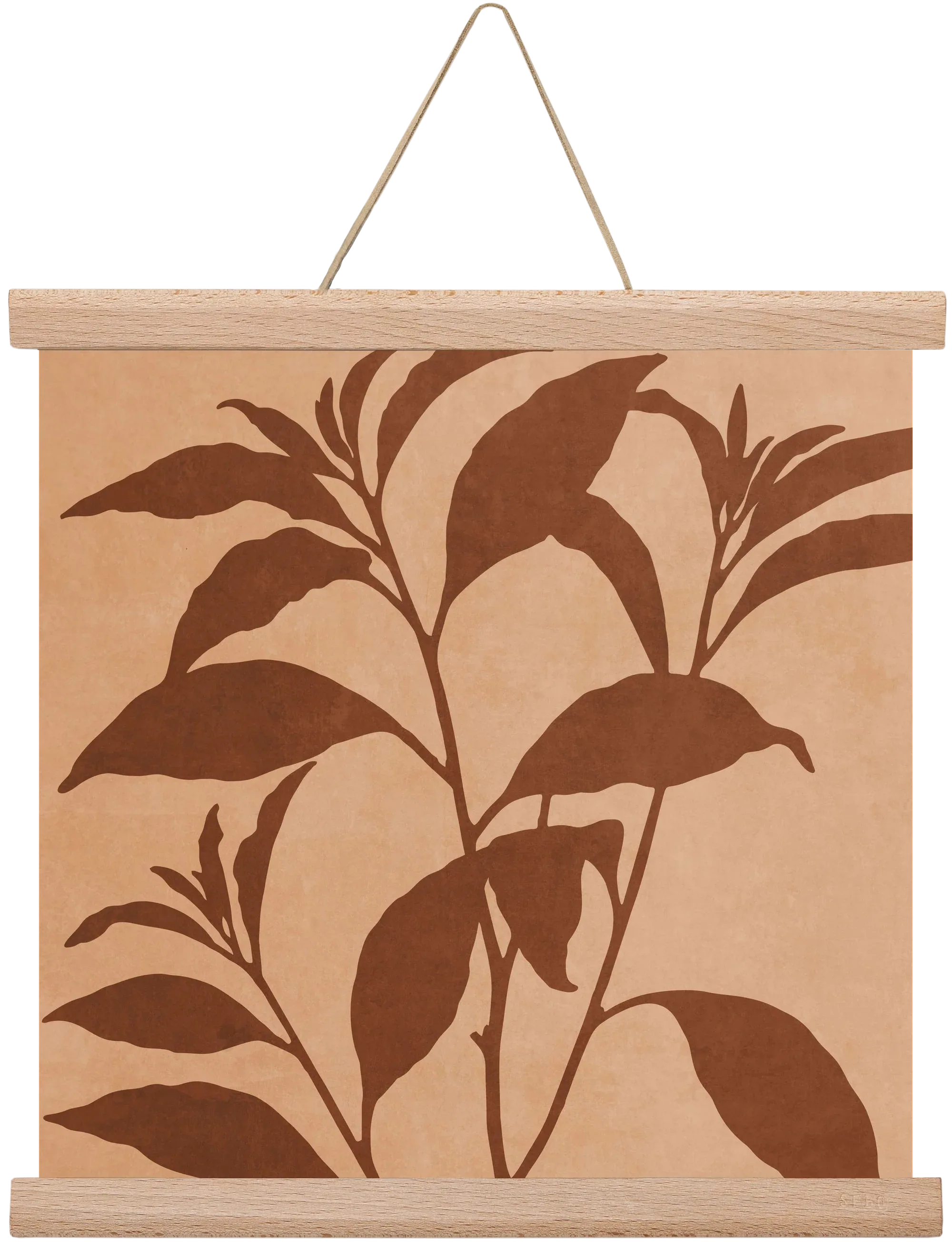 MINIMAL ART - TROPICAL LEAVES 04 - artbridge
