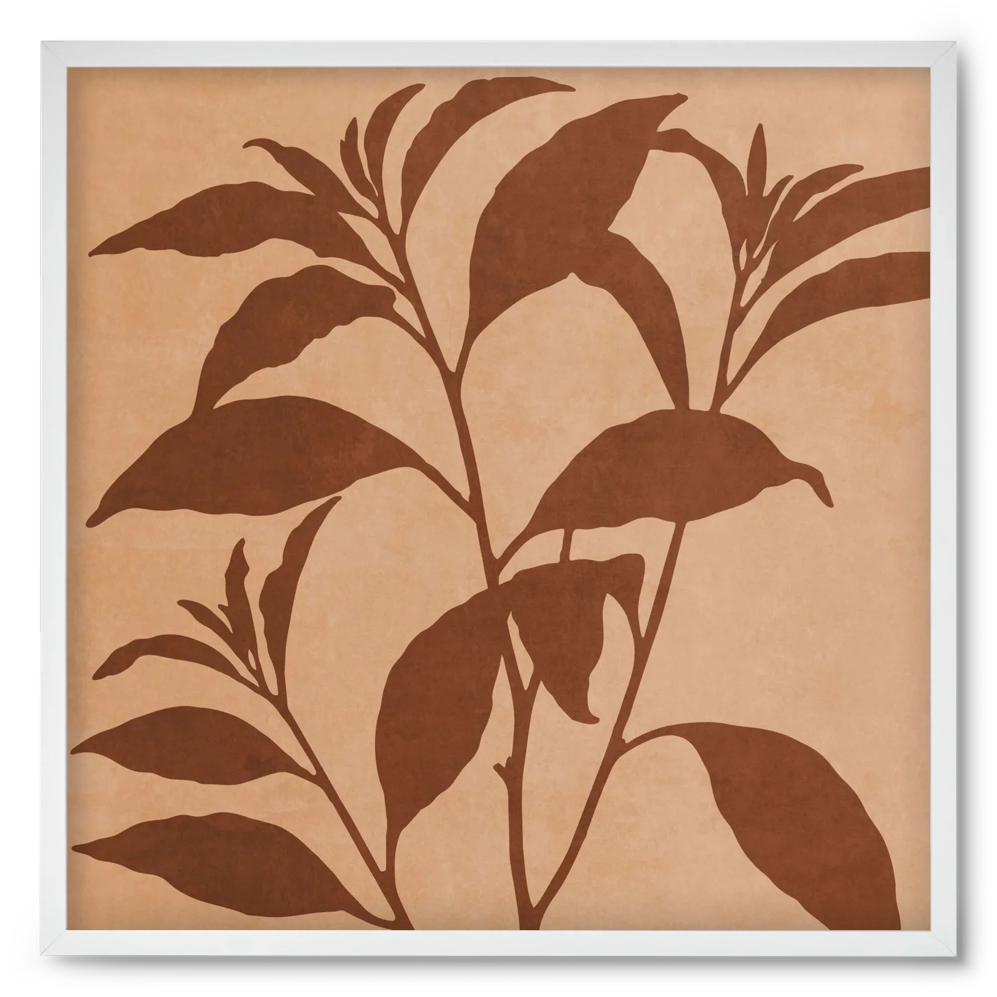 MINIMAL ART - TROPICAL LEAVES 04 - artbridge
