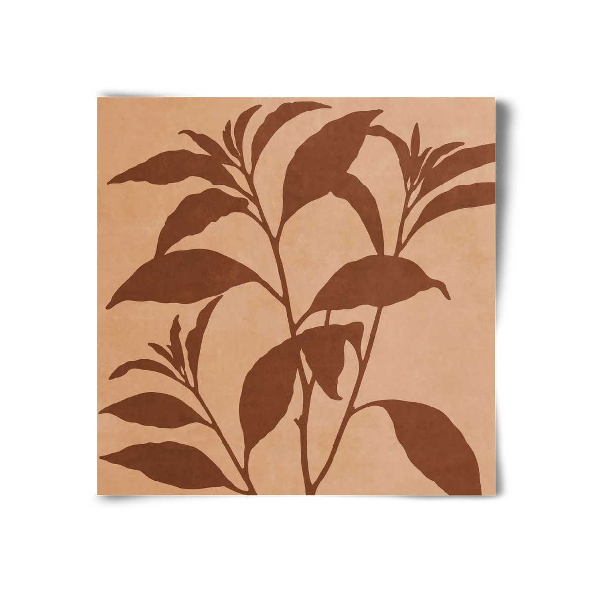 MINIMAL ART - TROPICAL LEAVES 04 - artbridge