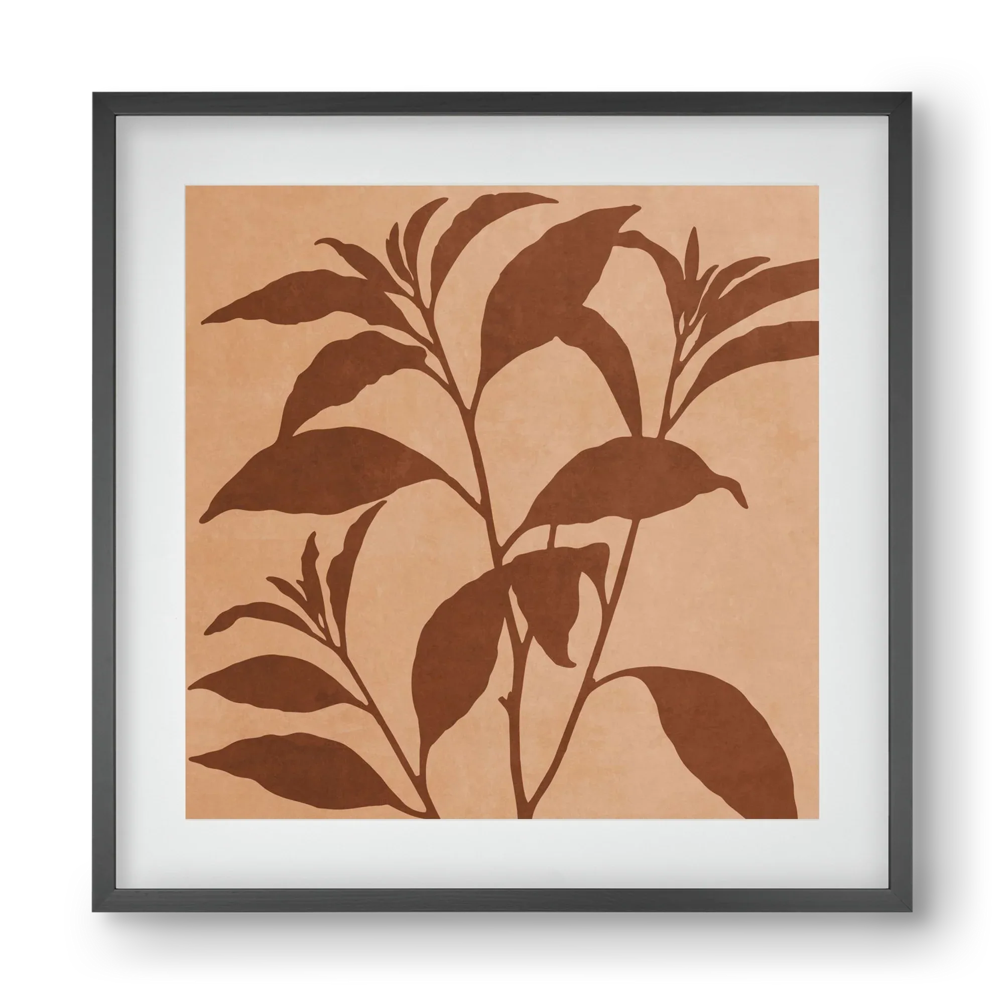 MINIMAL ART - TROPICAL LEAVES 04 - artbridge