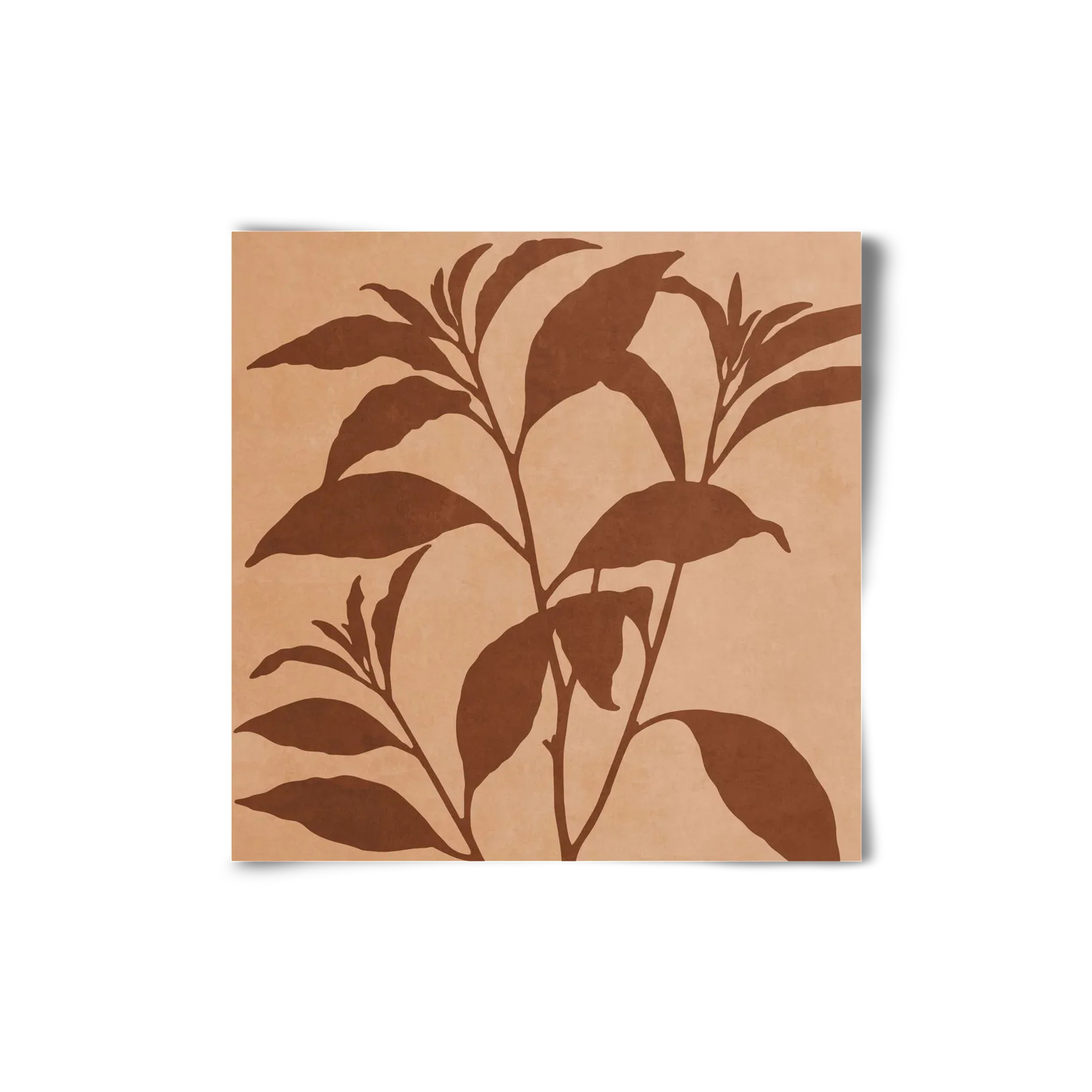 MINIMAL ART - TROPICAL LEAVES 04 - artbridge