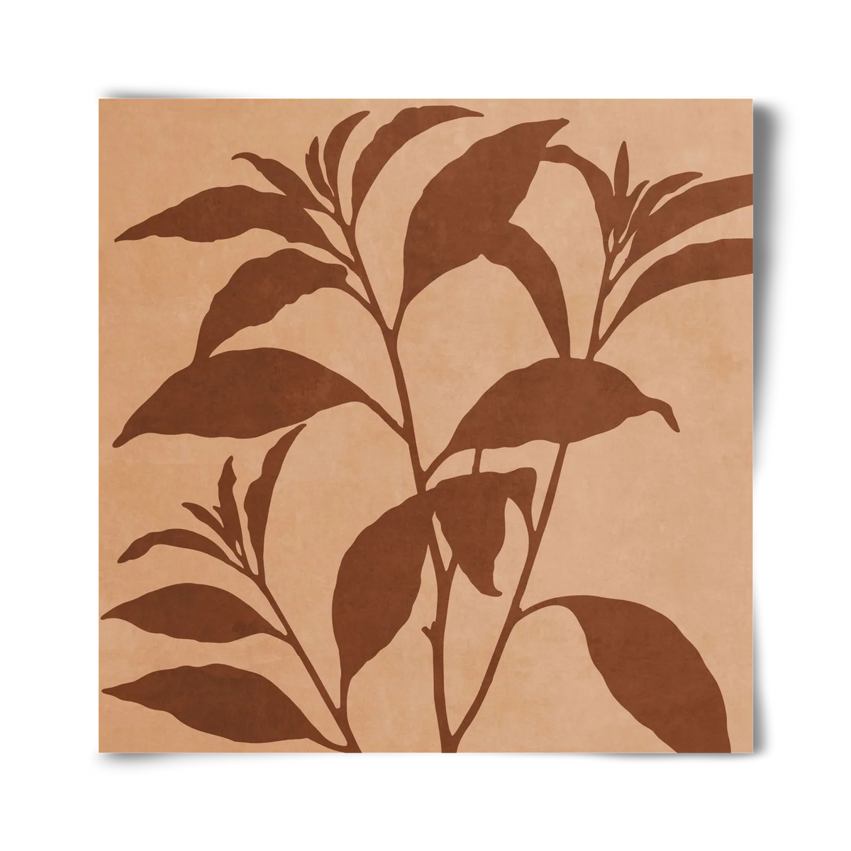 MINIMAL ART - TROPICAL LEAVES 04 - artbridge