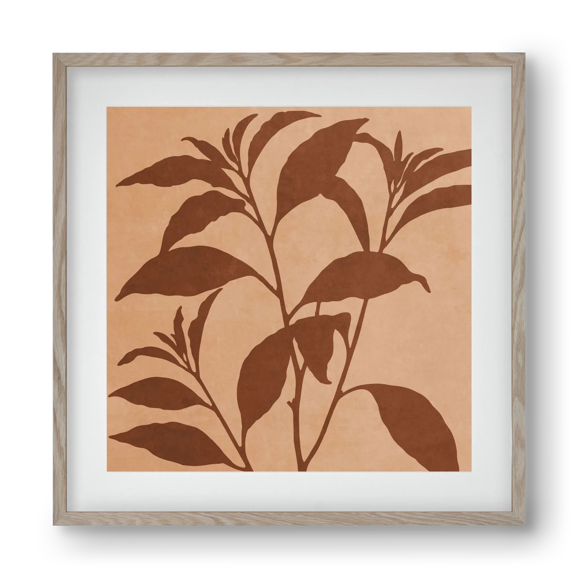 MINIMAL ART - TROPICAL LEAVES 04 - artbridge