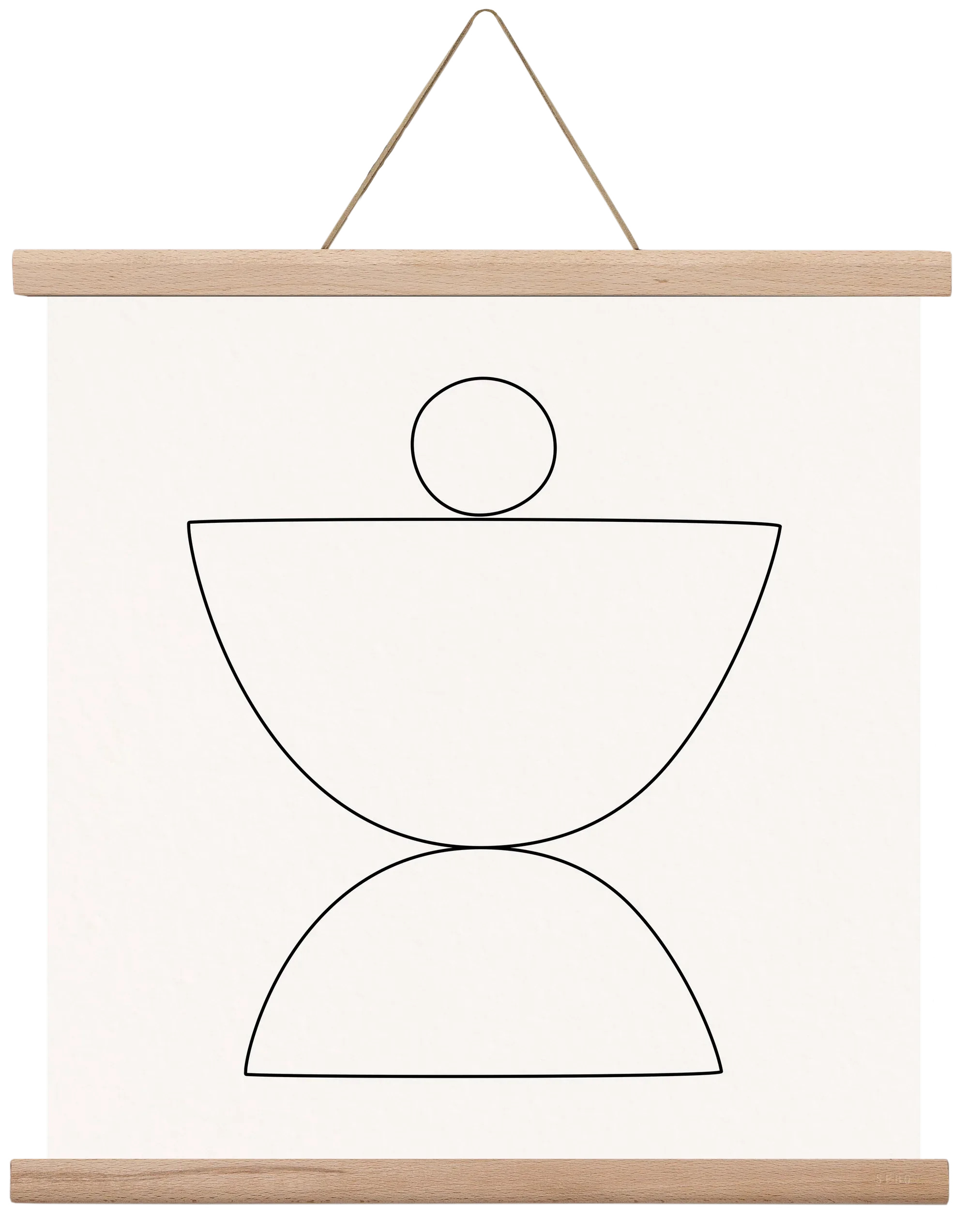 MINIMAL GEOMETIC ART - LINE 02 - artbridge