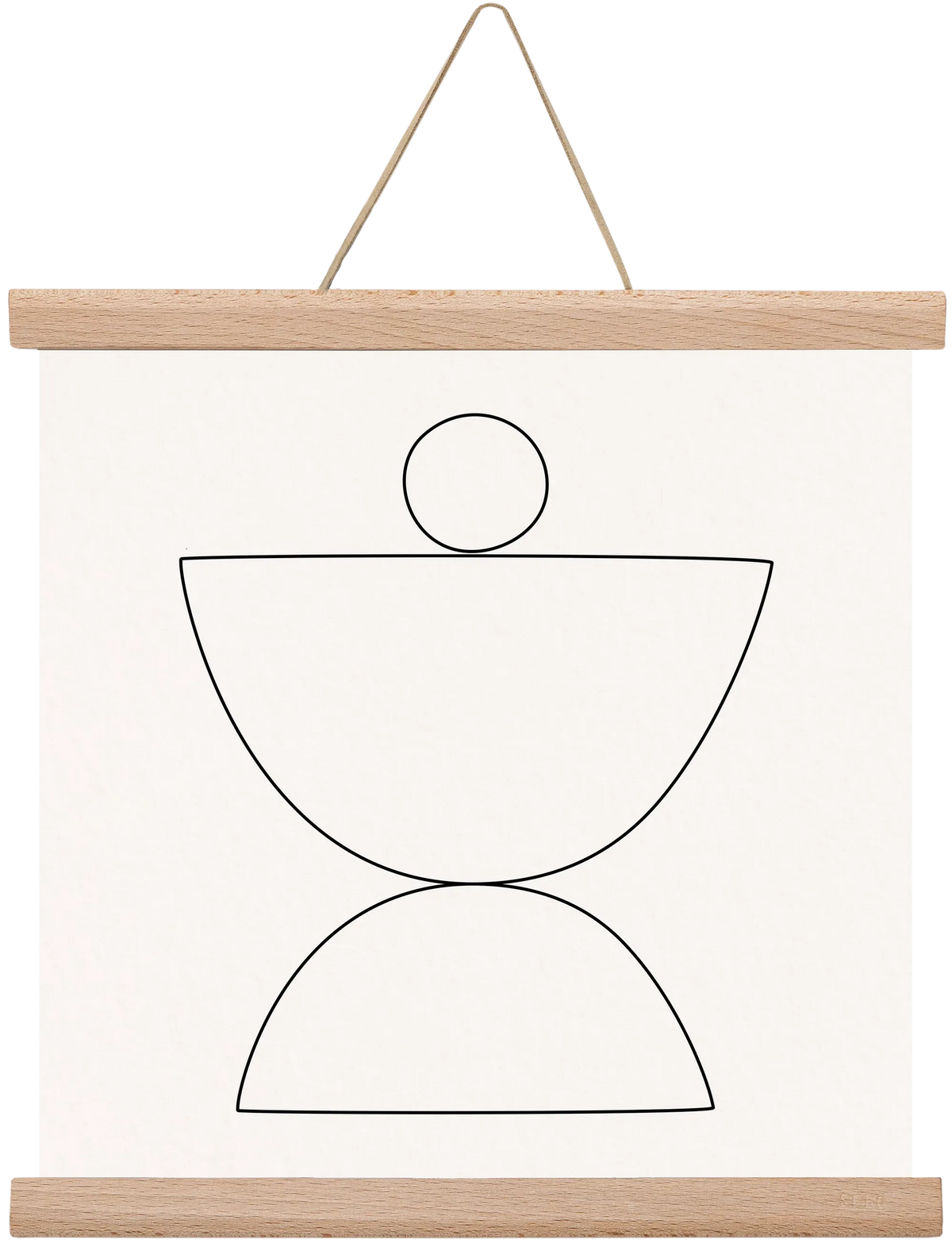 MINIMAL GEOMETIC ART - LINE 02 - artbridge