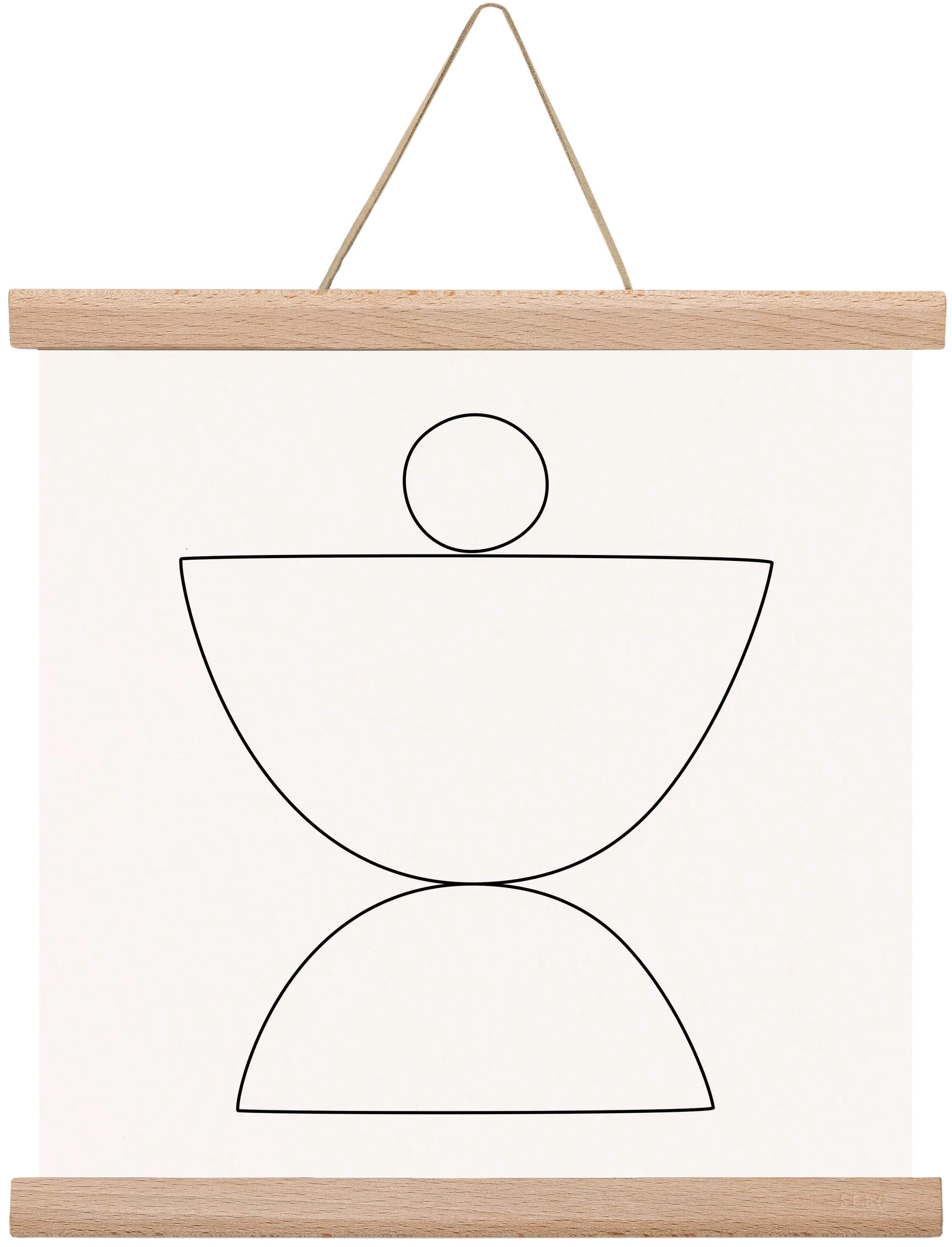 MINIMAL GEOMETIC ART - LINE 02 - artbridge