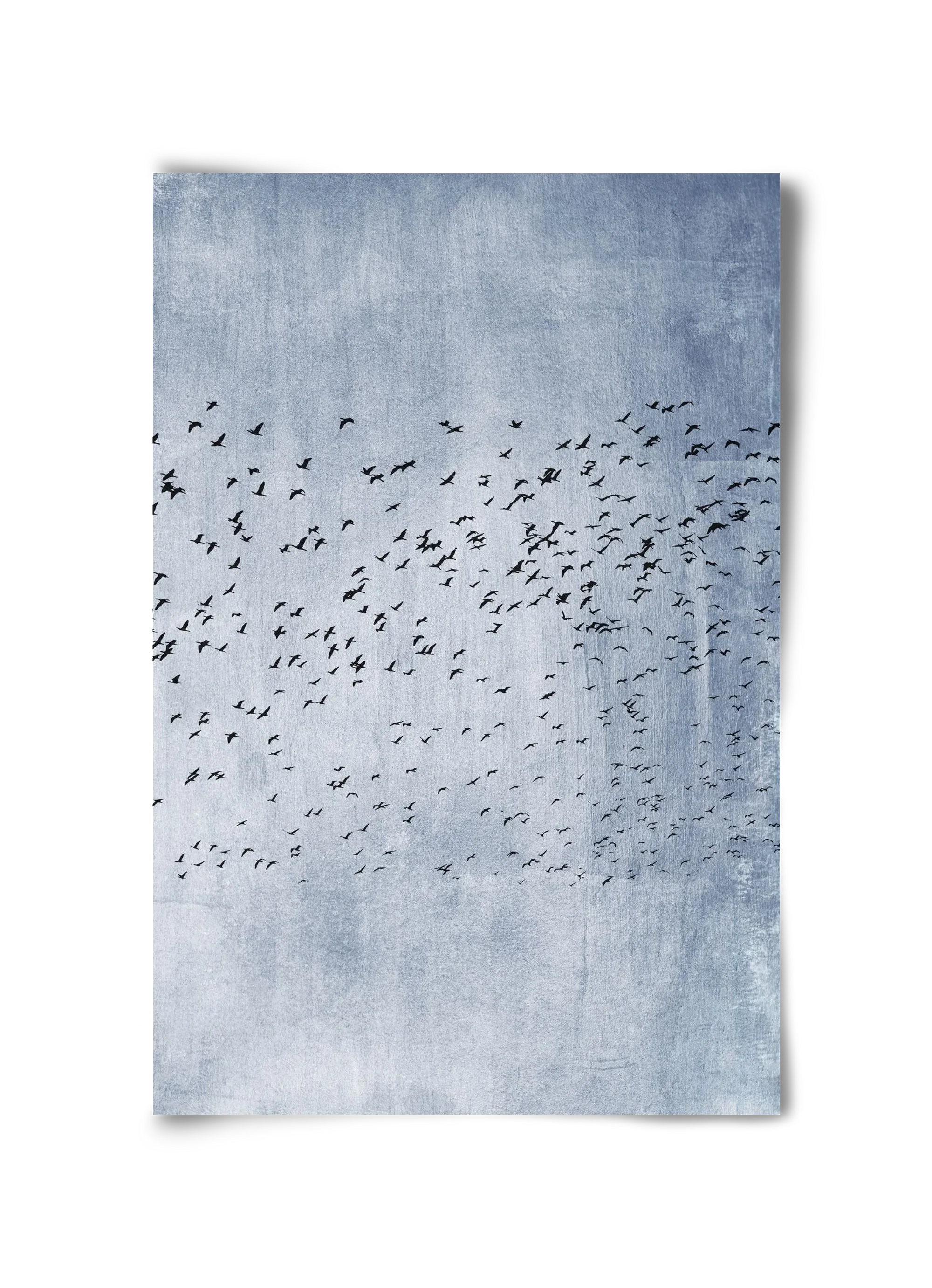 Moving on - blue - artbridge