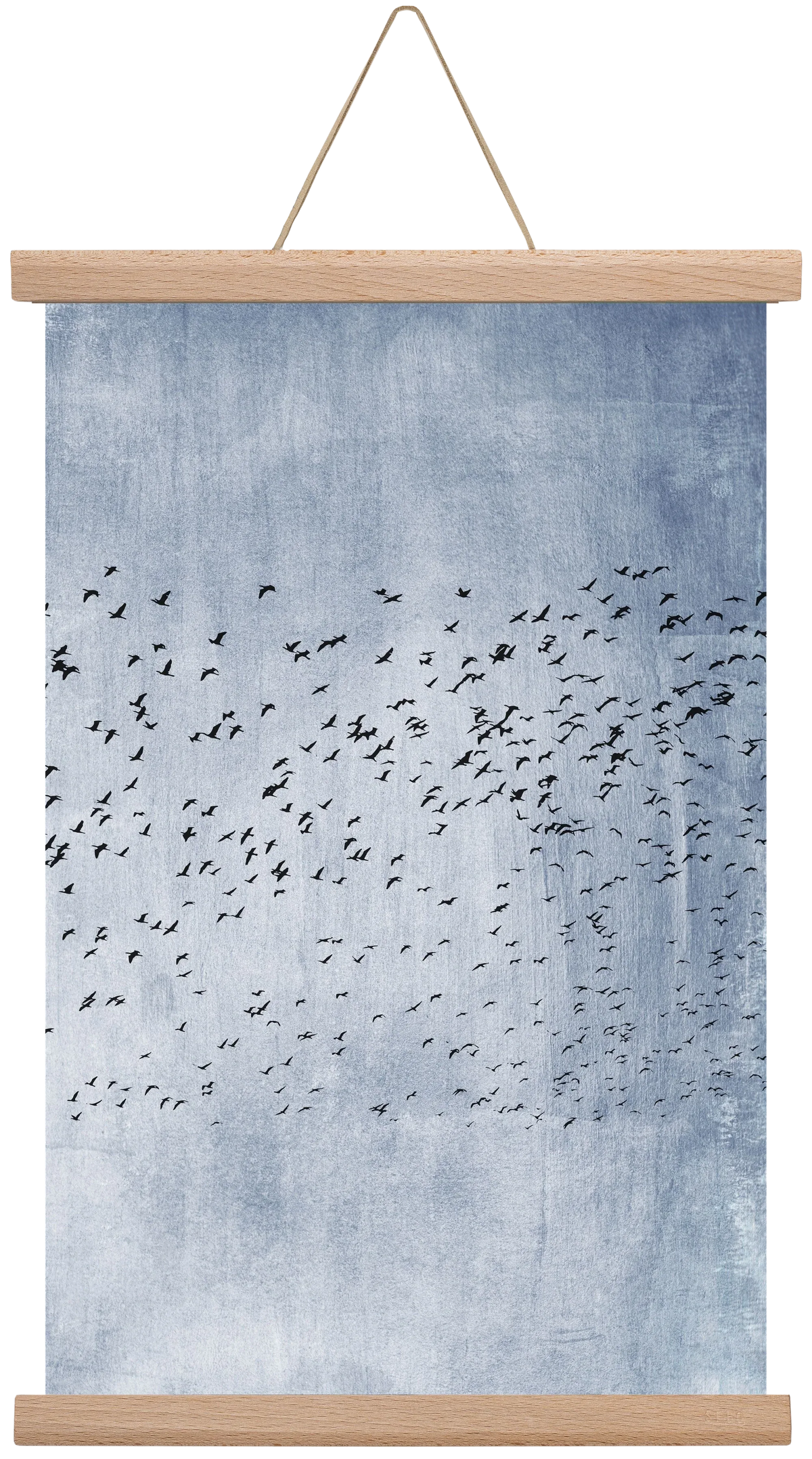 Moving on - blue - artbridge