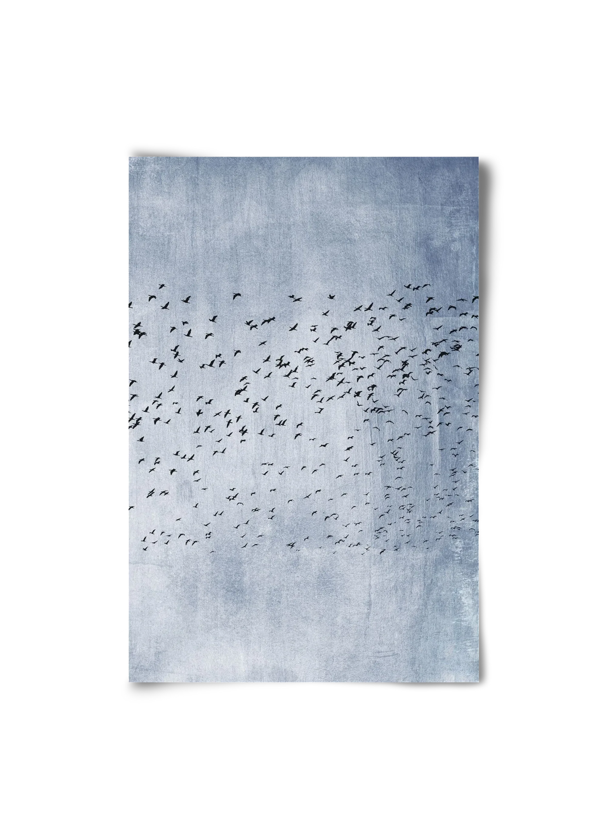 Moving on - blue - artbridge