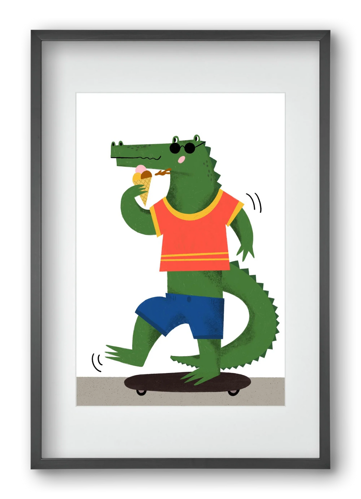 Funky Crocodile - artbridge