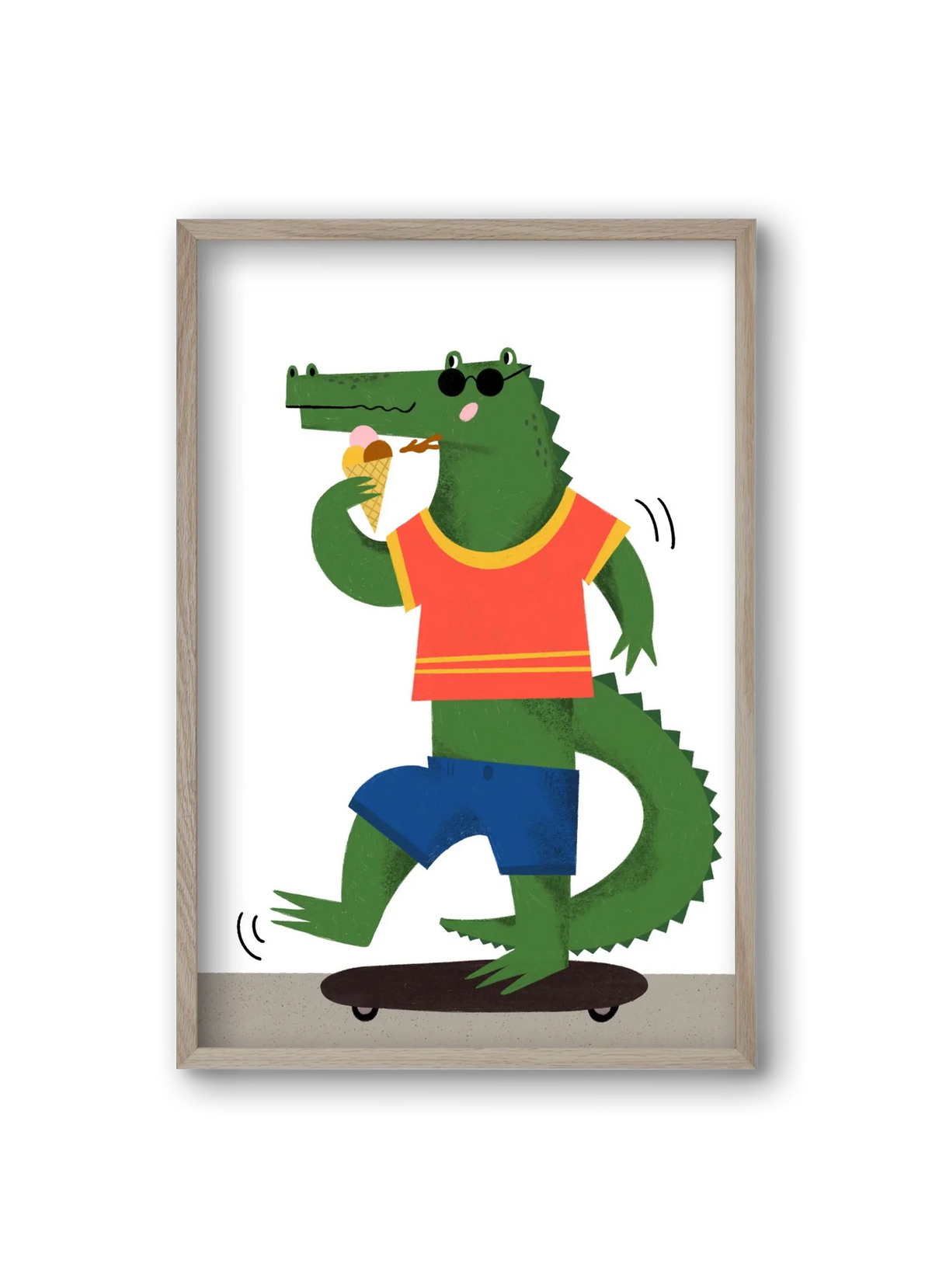 Funky Crocodile - artbridge