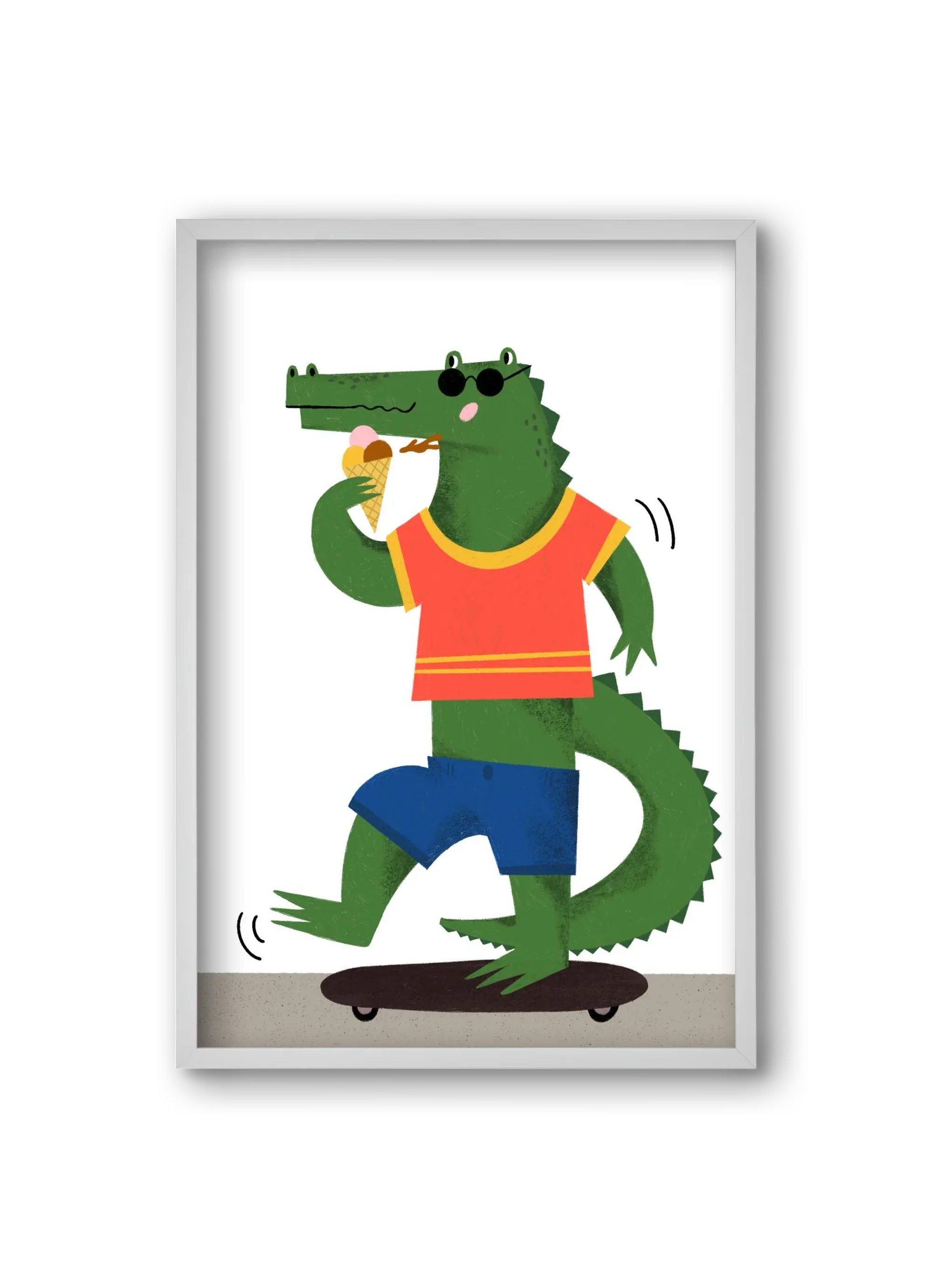 Funky Crocodile - artbridge