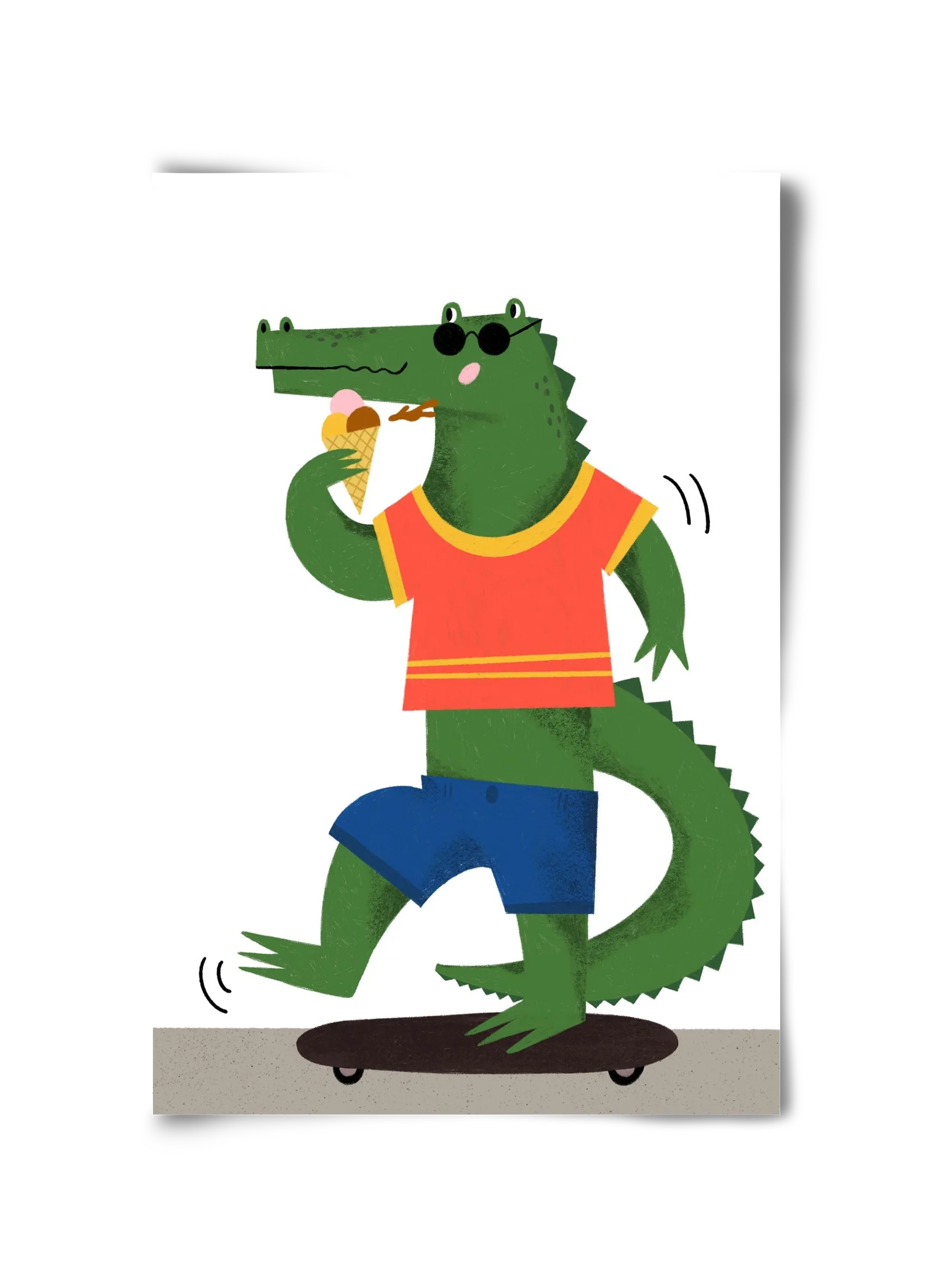 Funky Crocodile - artbridge