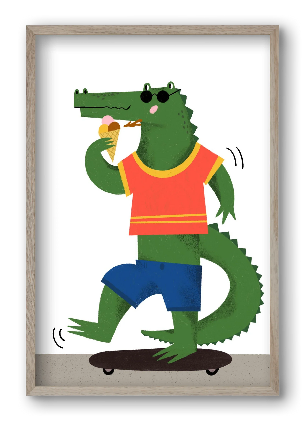 Funky Crocodile - artbridge