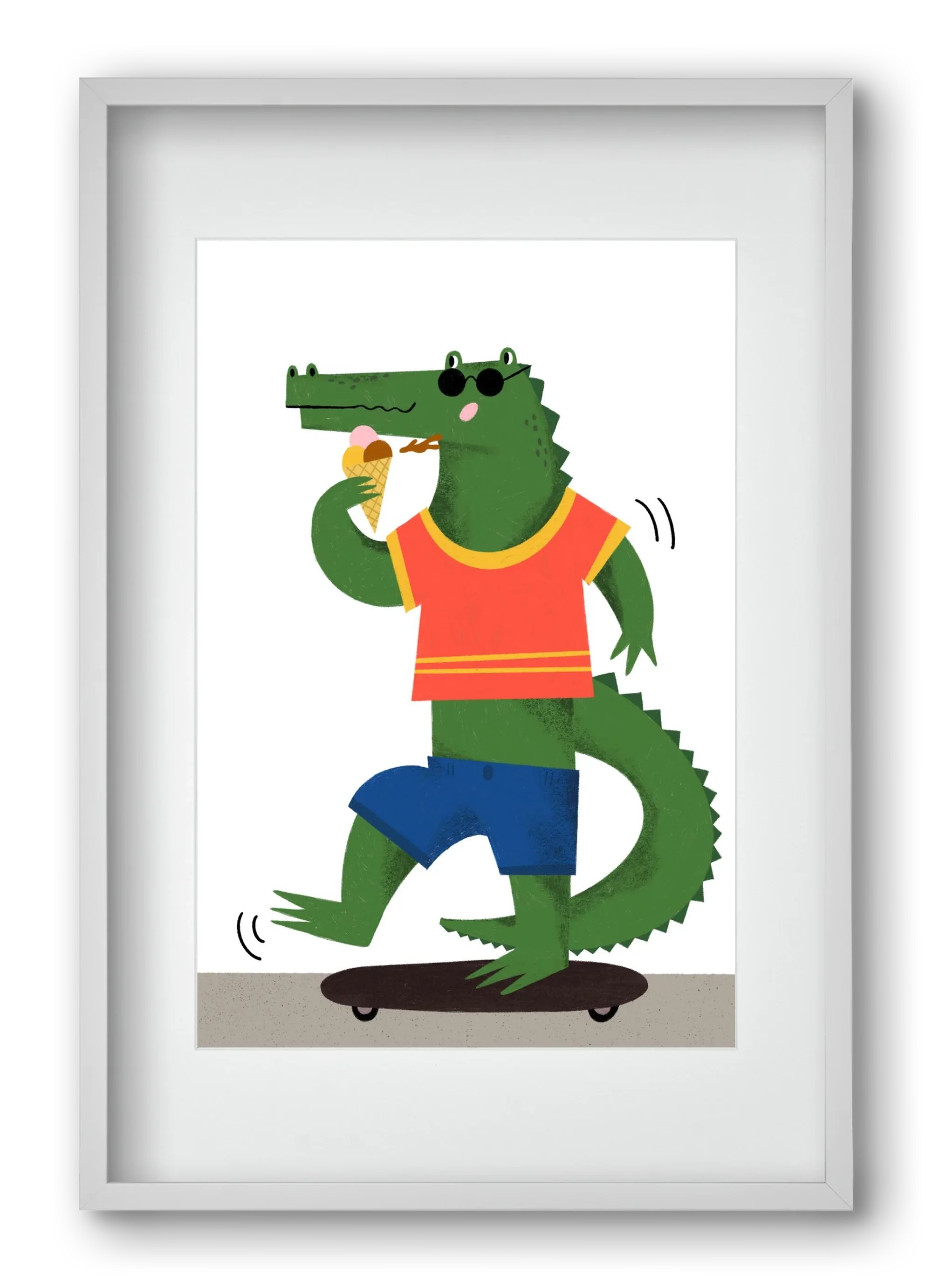 Funky Crocodile - artbridge