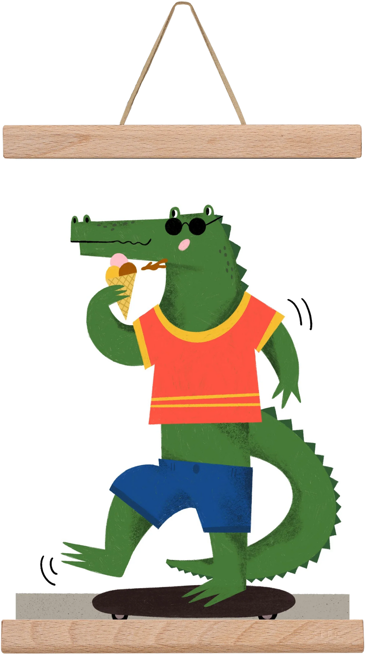 Funky Crocodile - artbridge