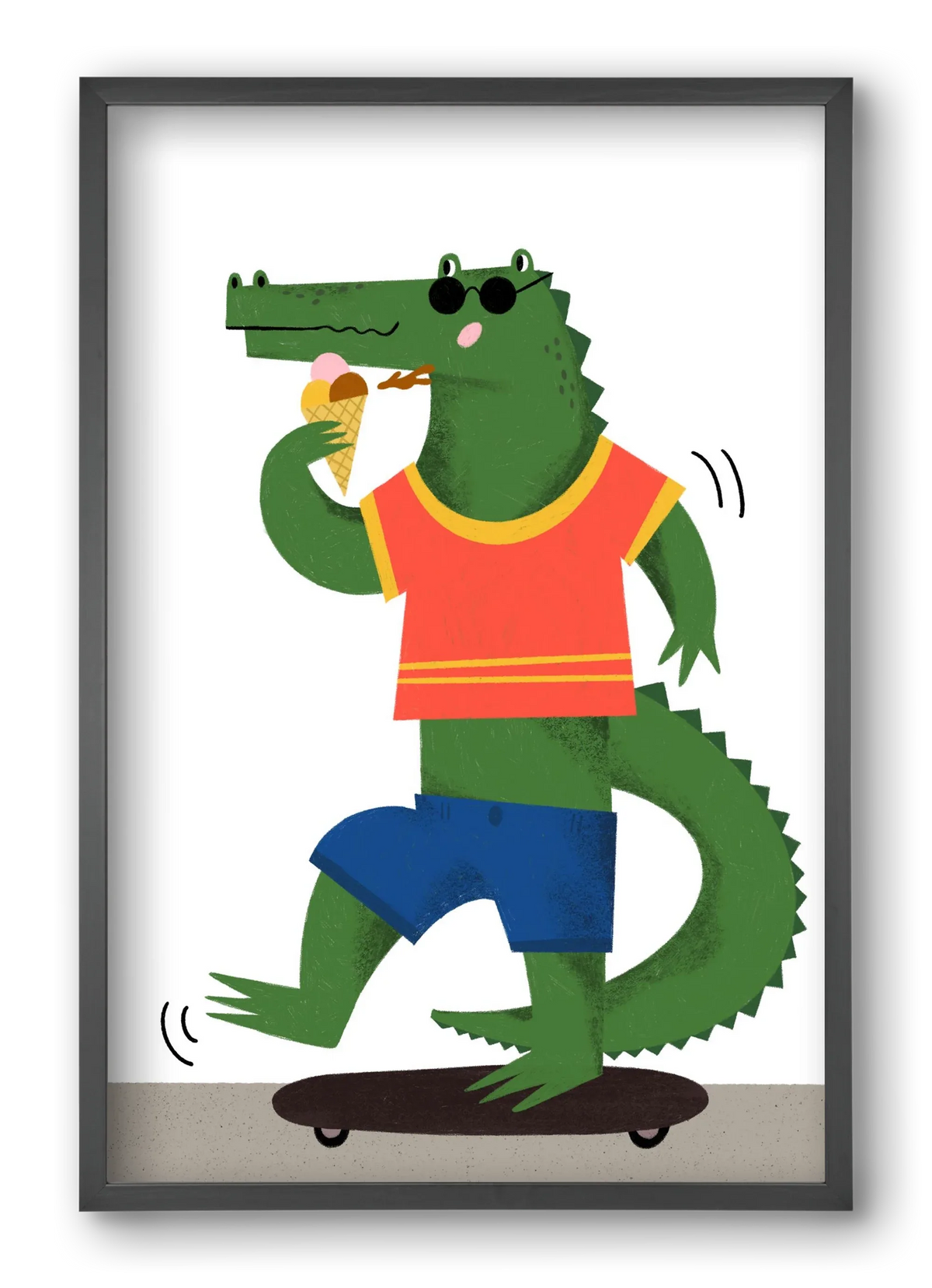 Funky Crocodile - artbridge