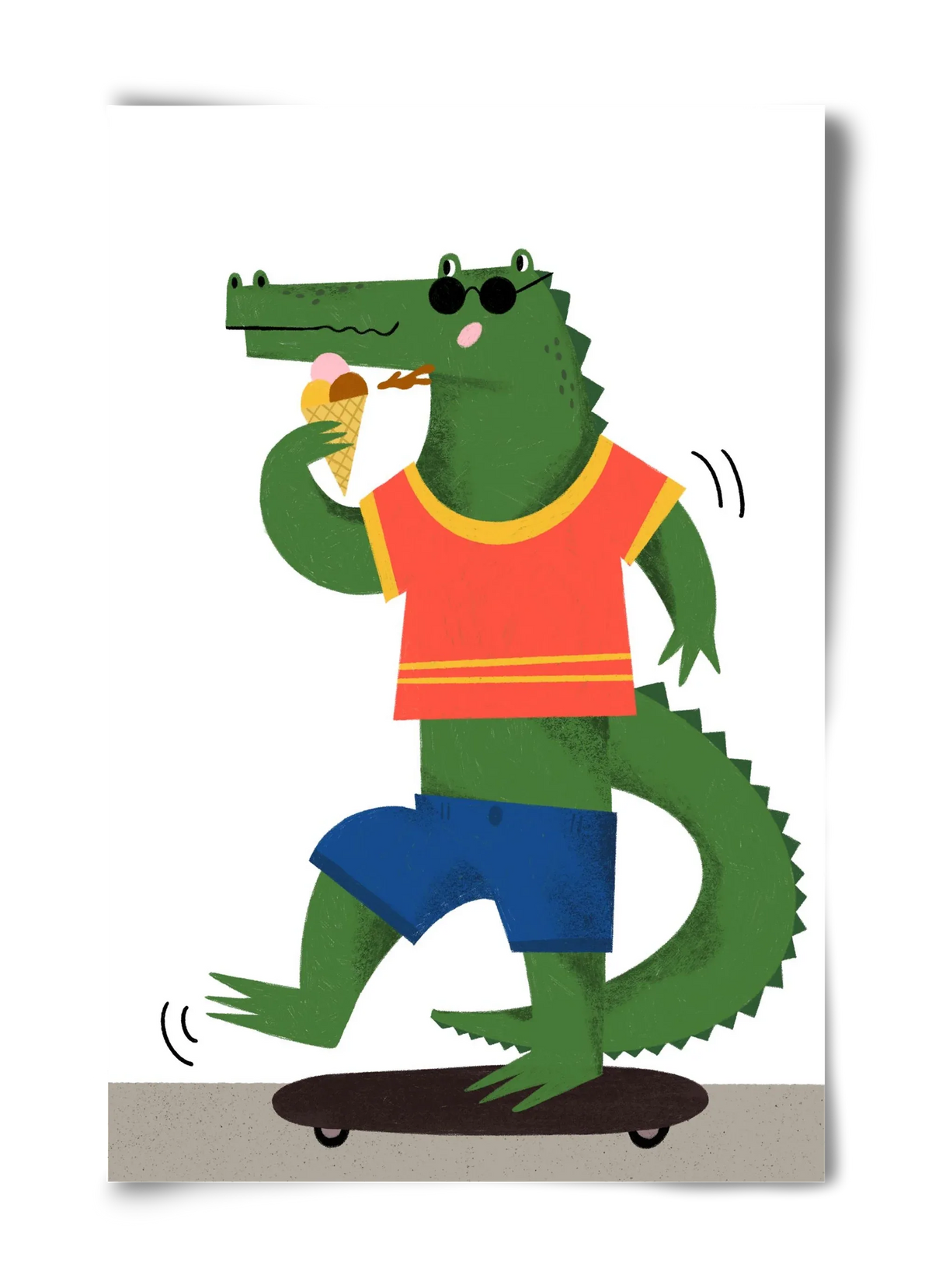 Funky Crocodile - artbridge