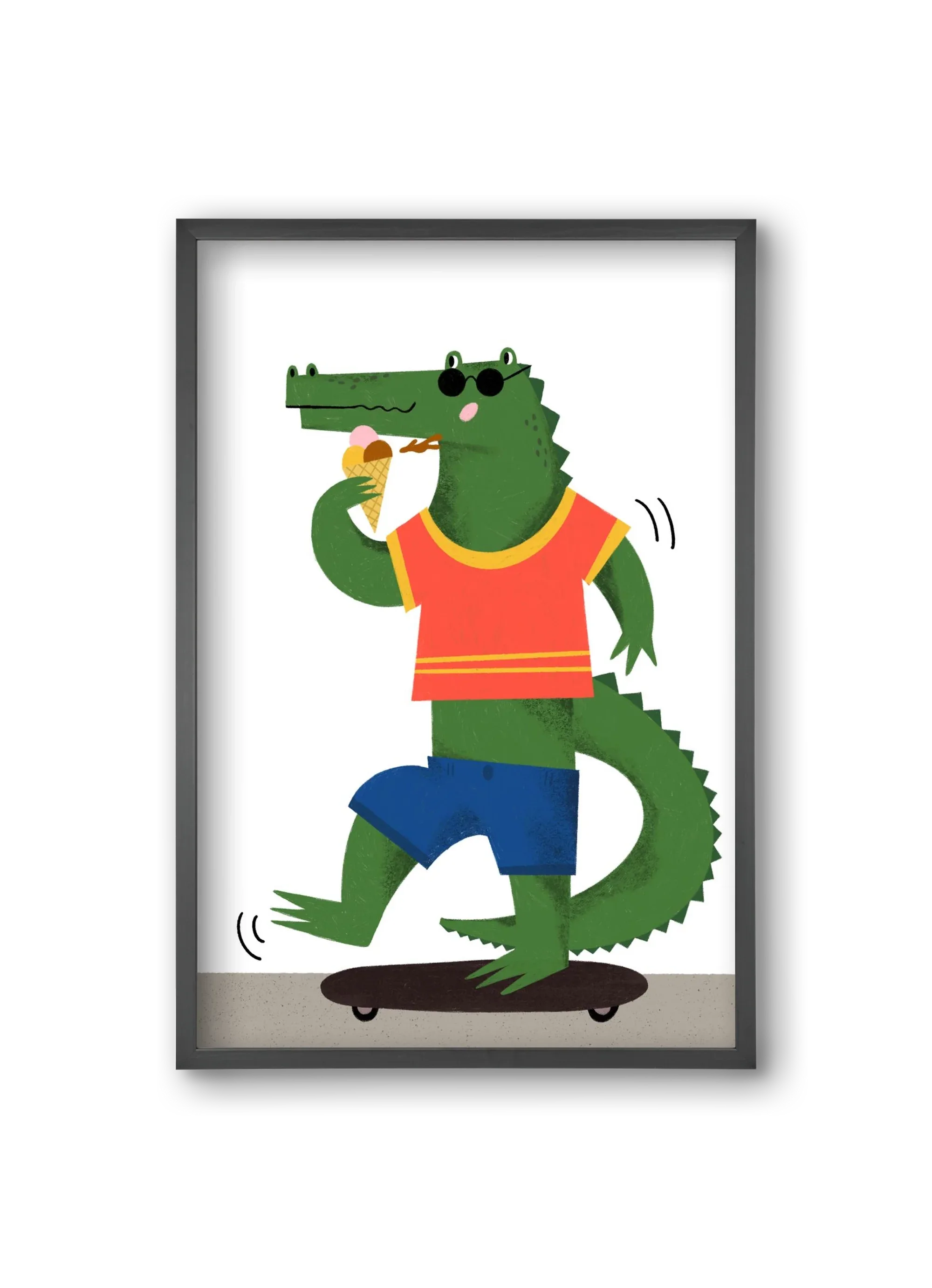 Funky Crocodile - artbridge