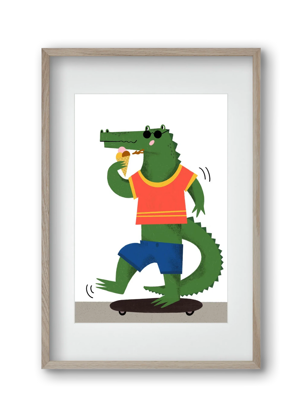 Funky Crocodile - artbridge