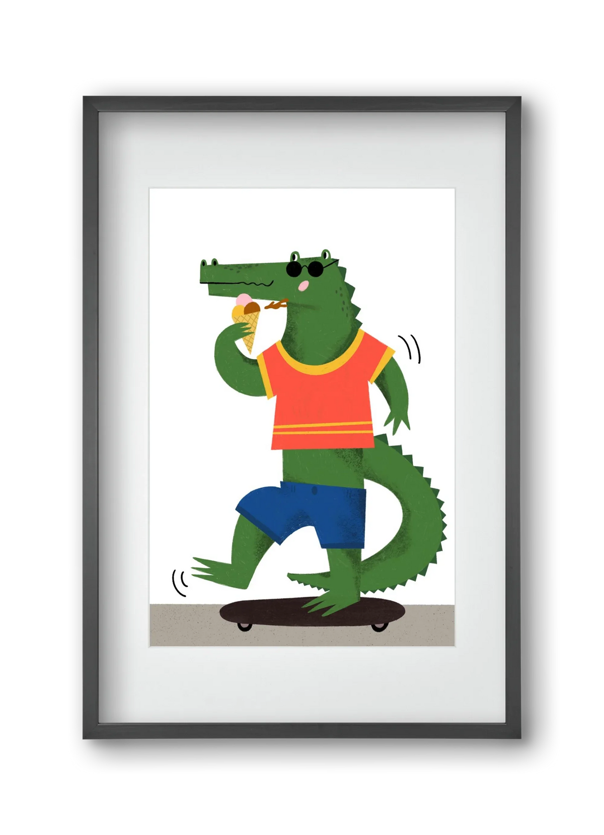 Funky Crocodile - artbridge