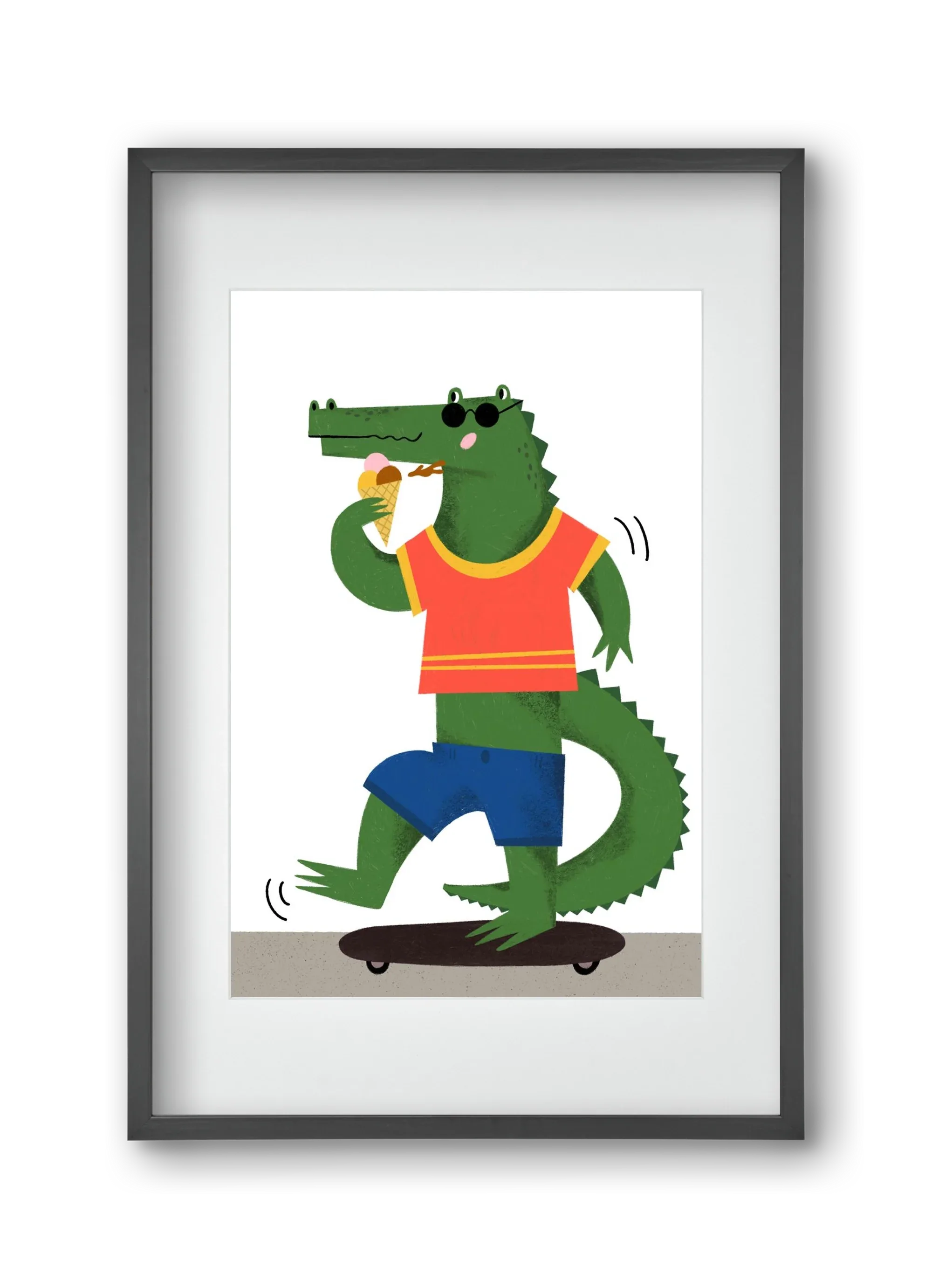 Funky Crocodile - artbridge