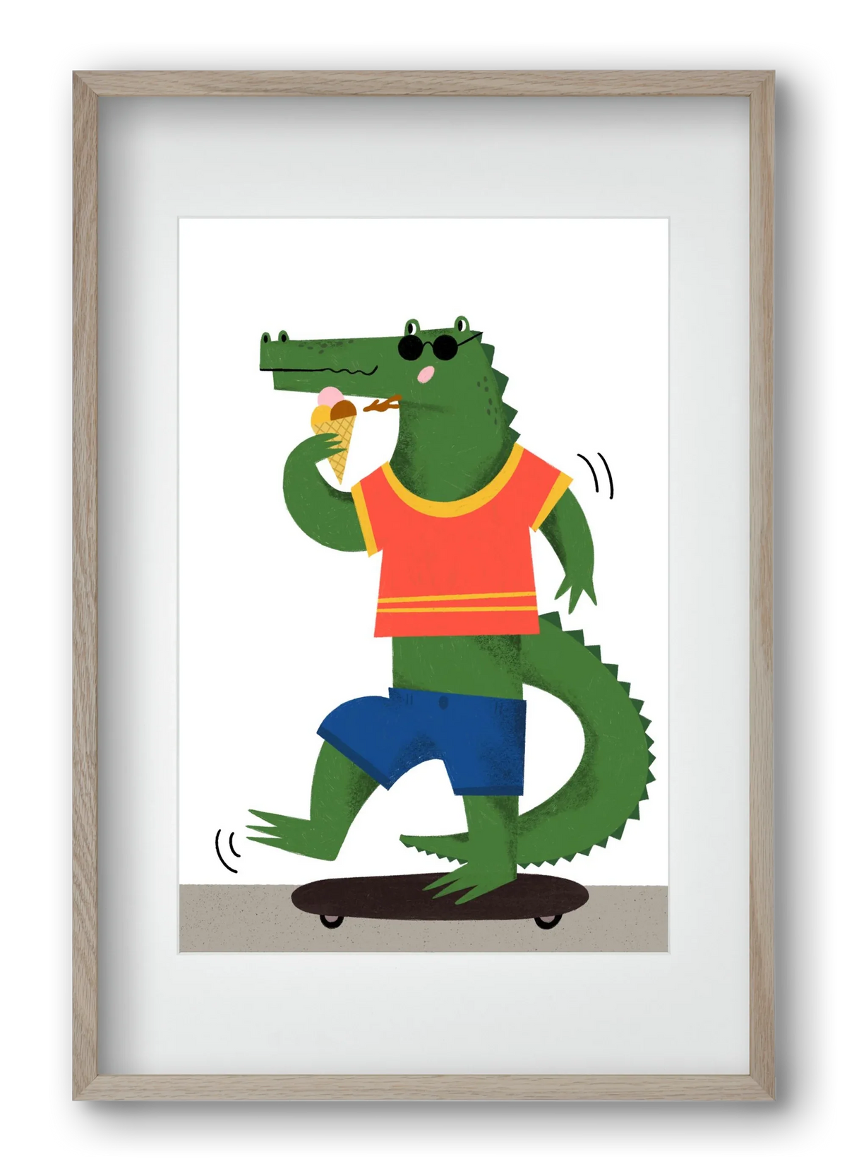 Funky Crocodile - artbridge