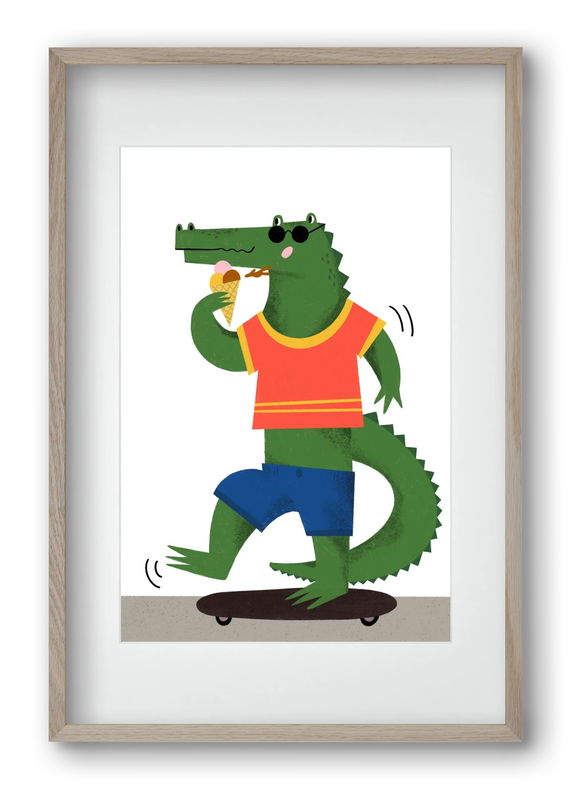 Funky Crocodile - artbridge