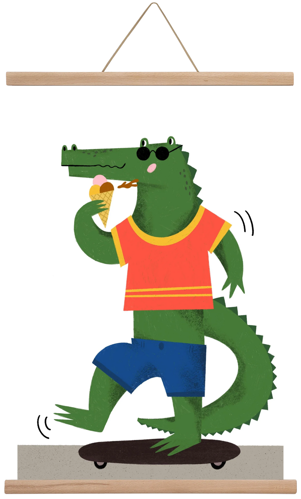 Funky Crocodile - artbridge