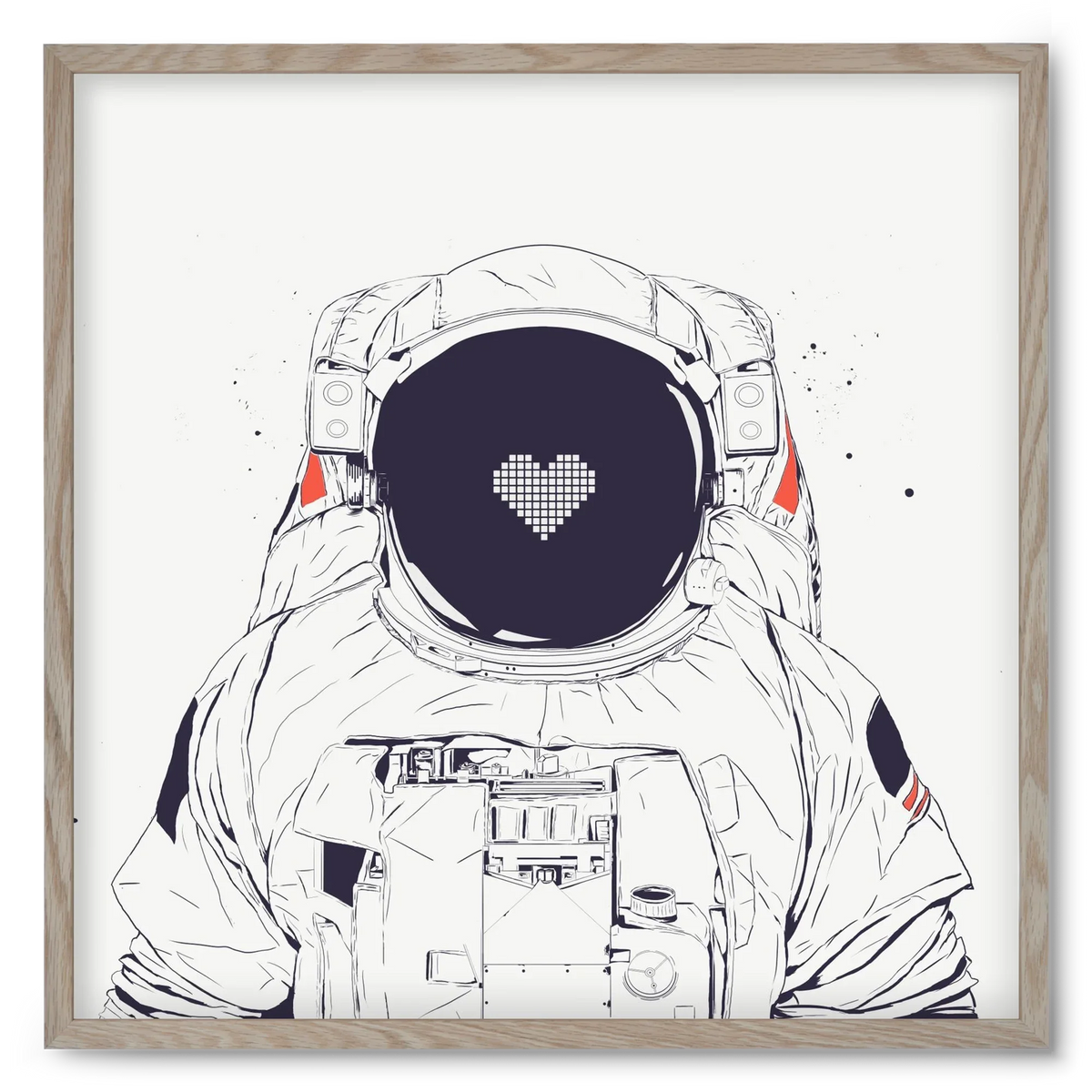 Astronaut love - artbridge
