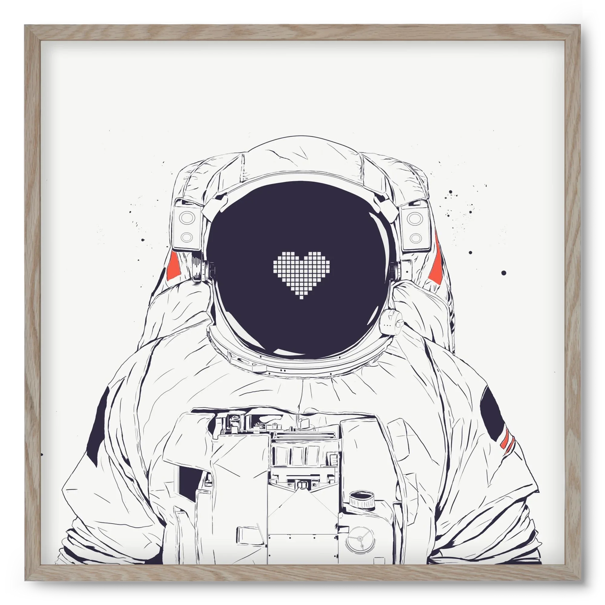 Astronaut love - artbridge