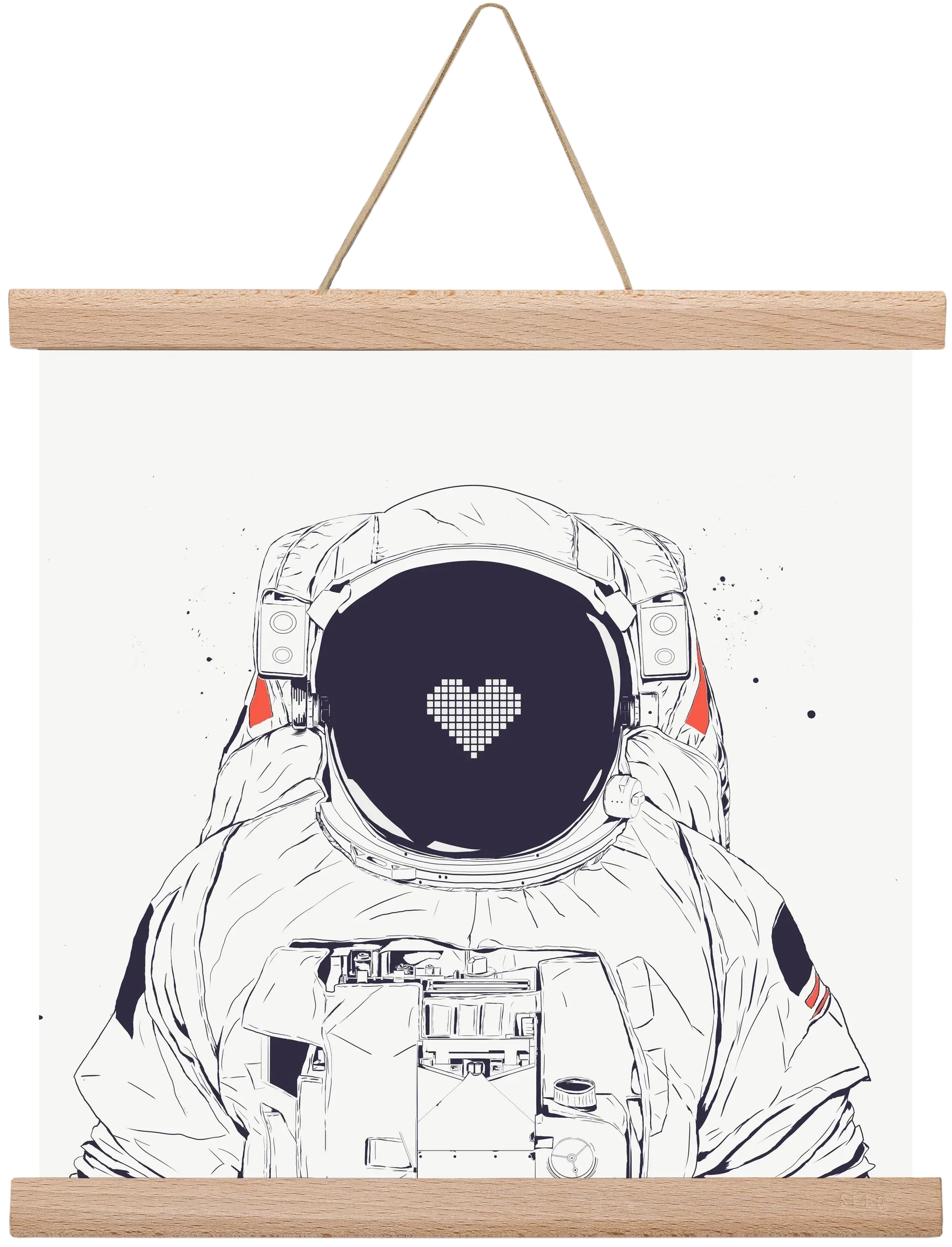 Astronaut love - artbridge