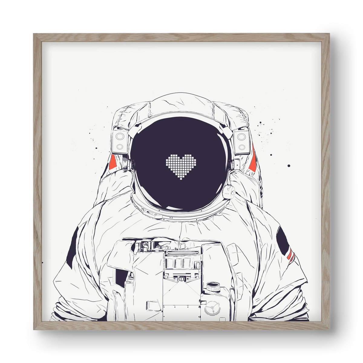 Astronaut love - artbridge