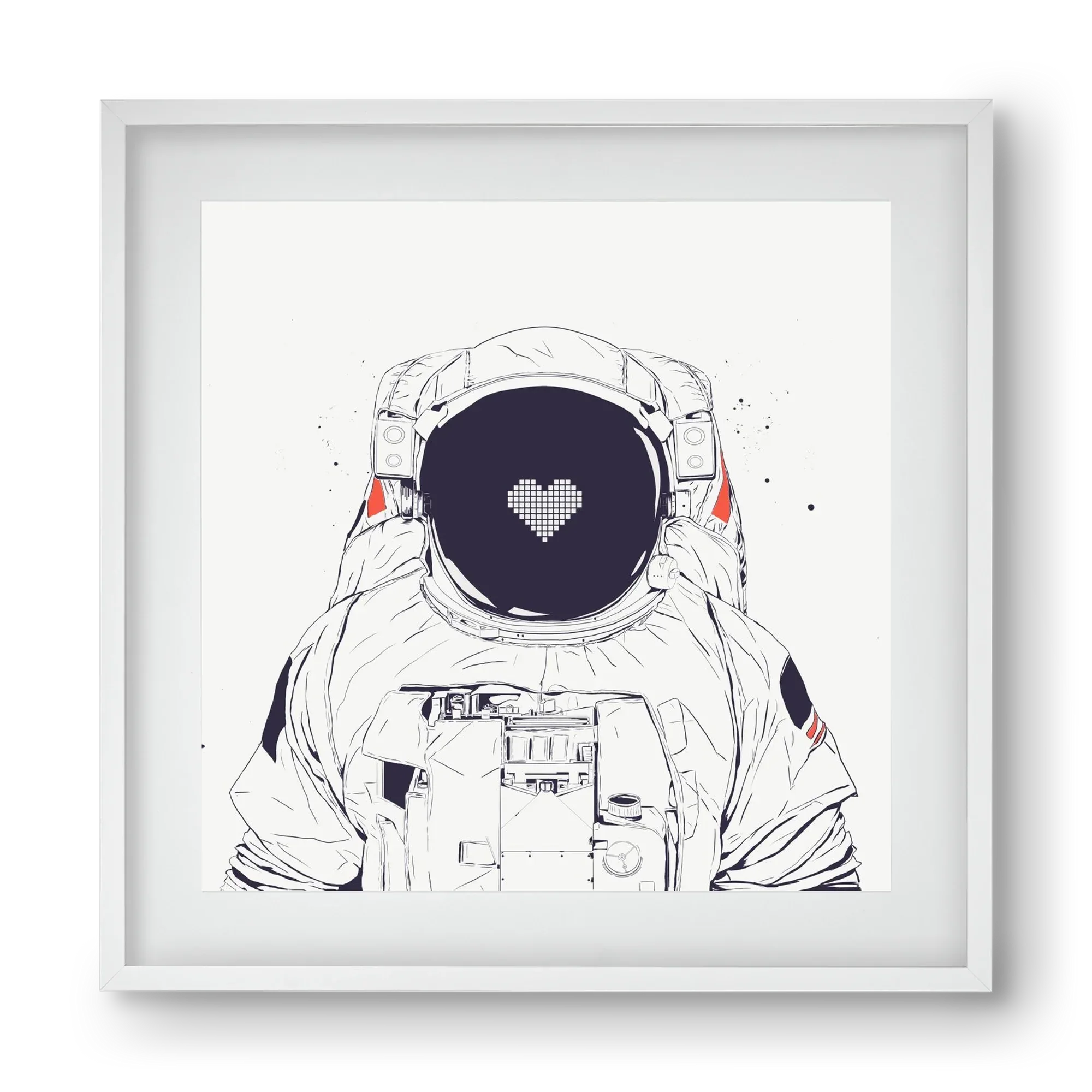 Astronaut love - artbridge