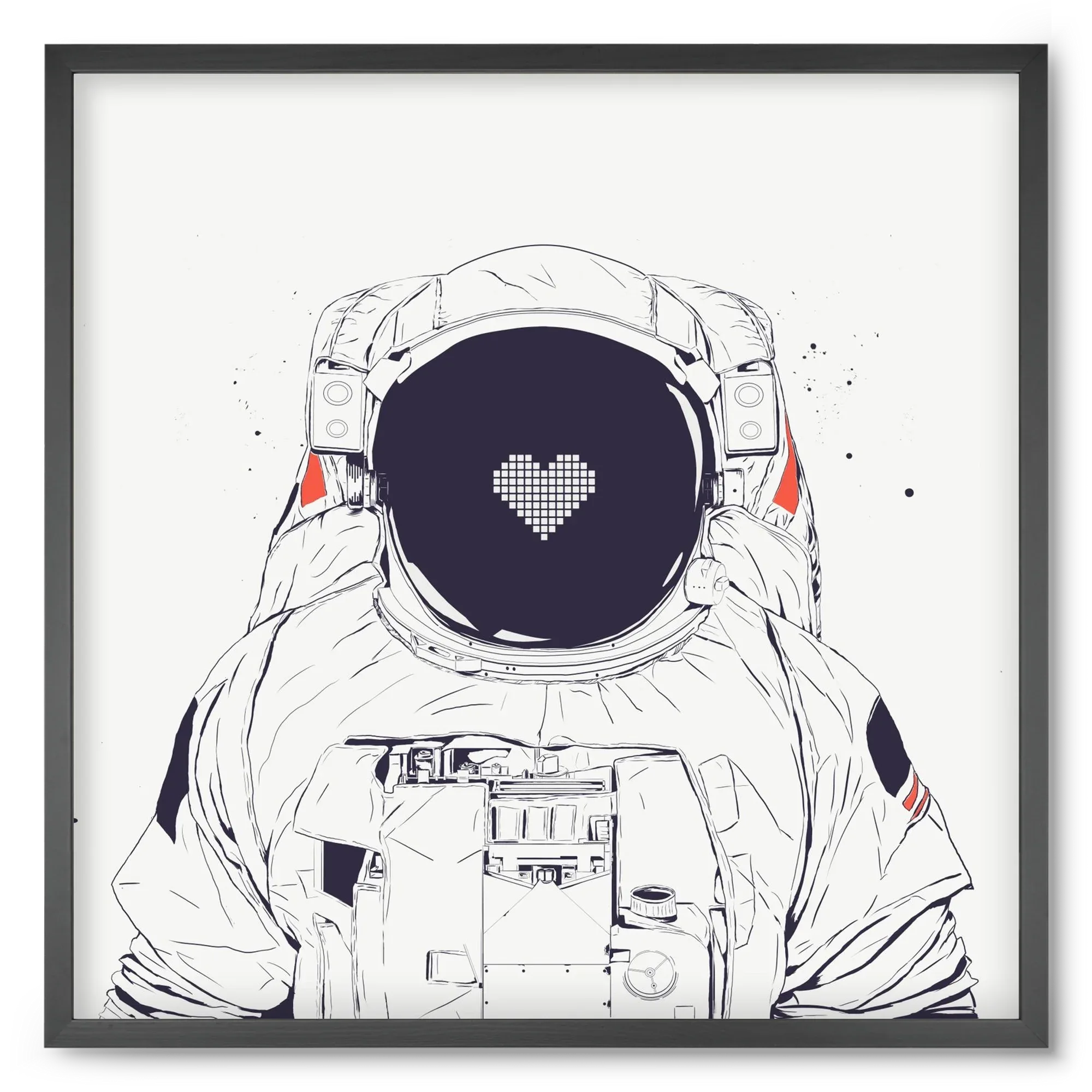 Astronaut love - artbridge