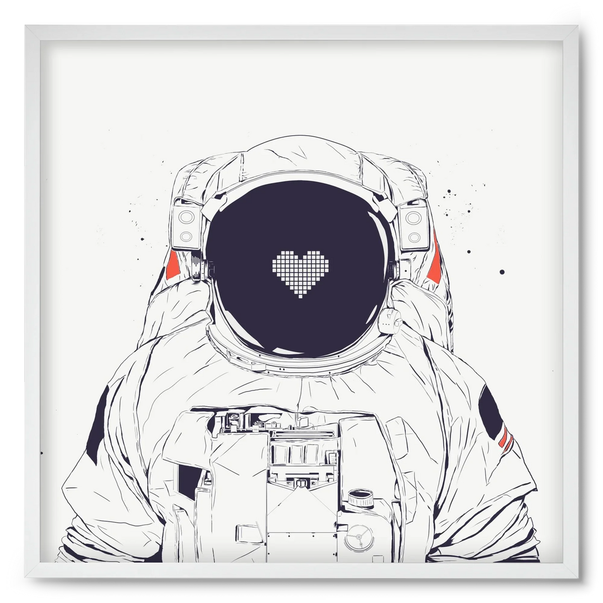 Astronaut love - artbridge