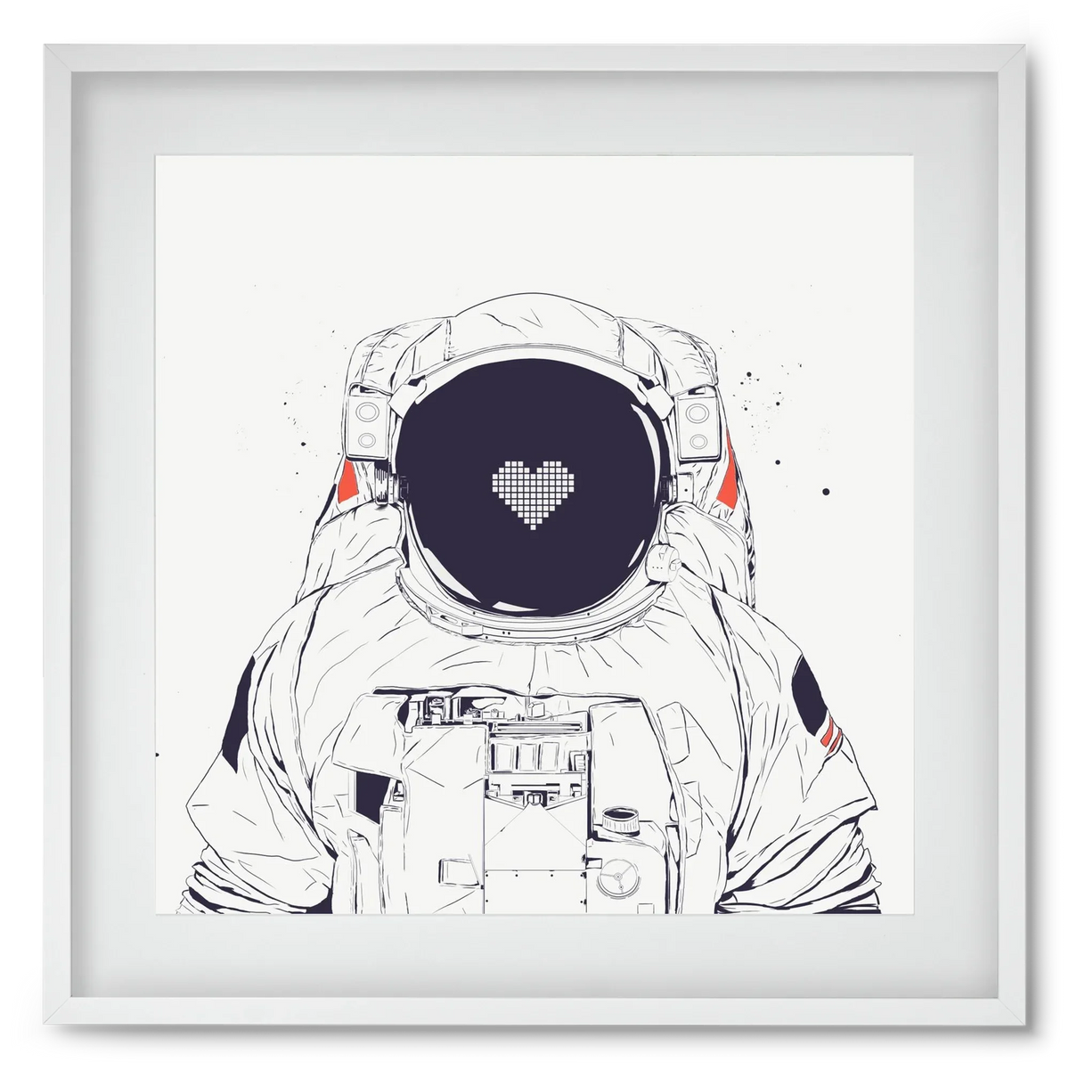 Astronaut love - artbridge
