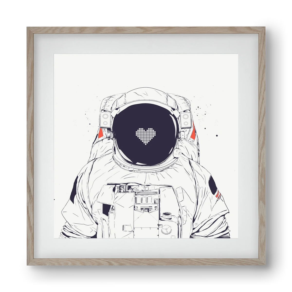 Astronaut love - artbridge