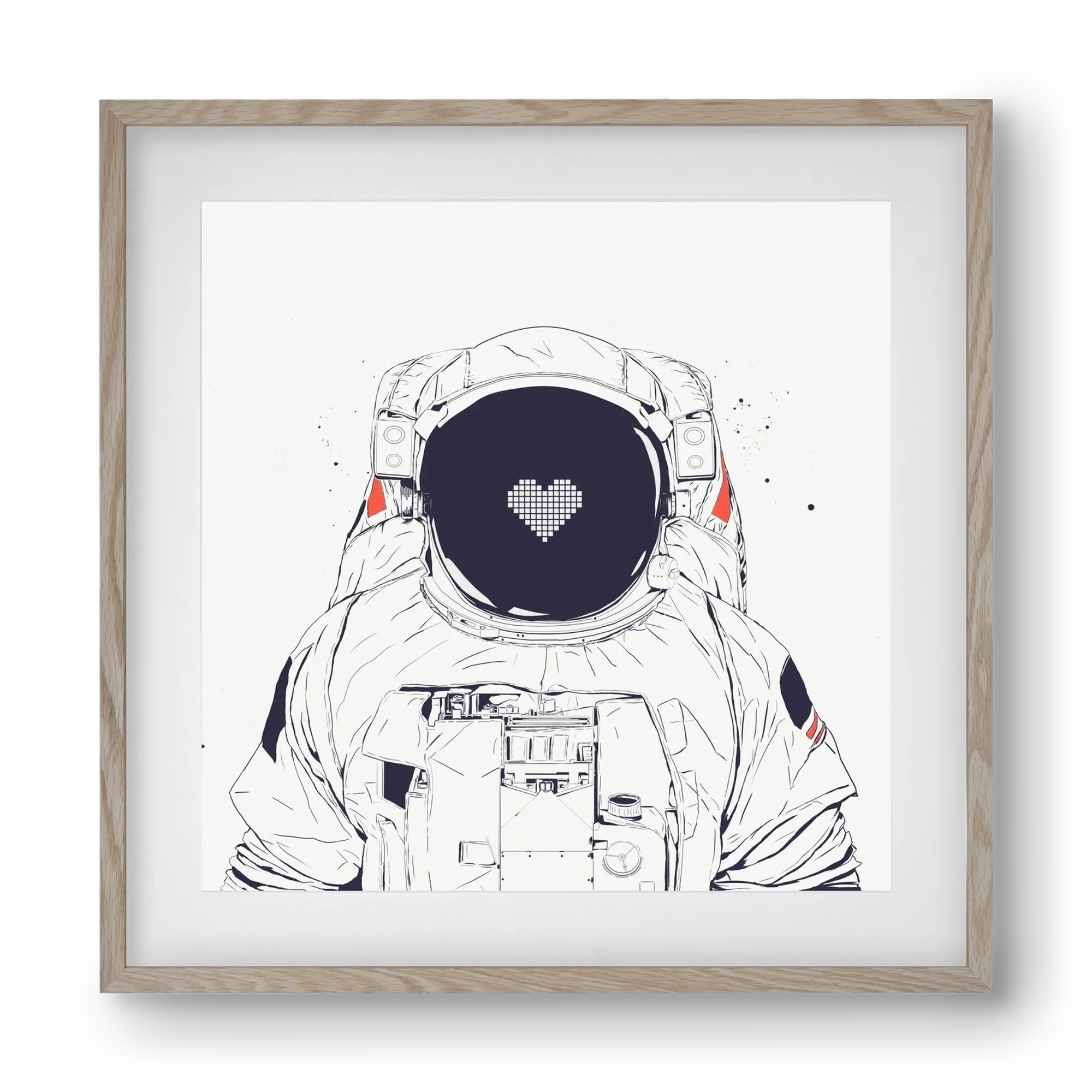 Astronaut love - artbridge