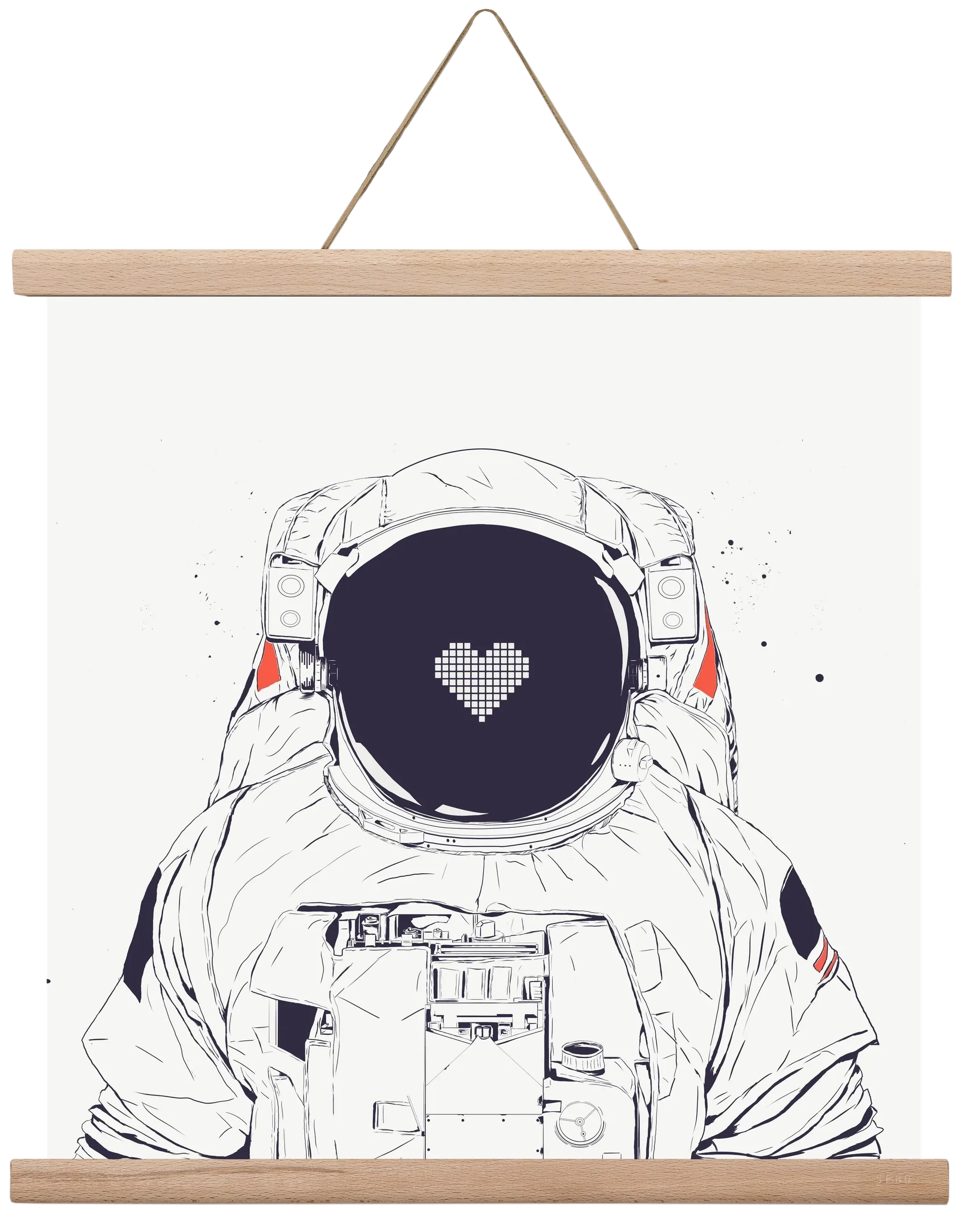 Astronaut love - artbridge
