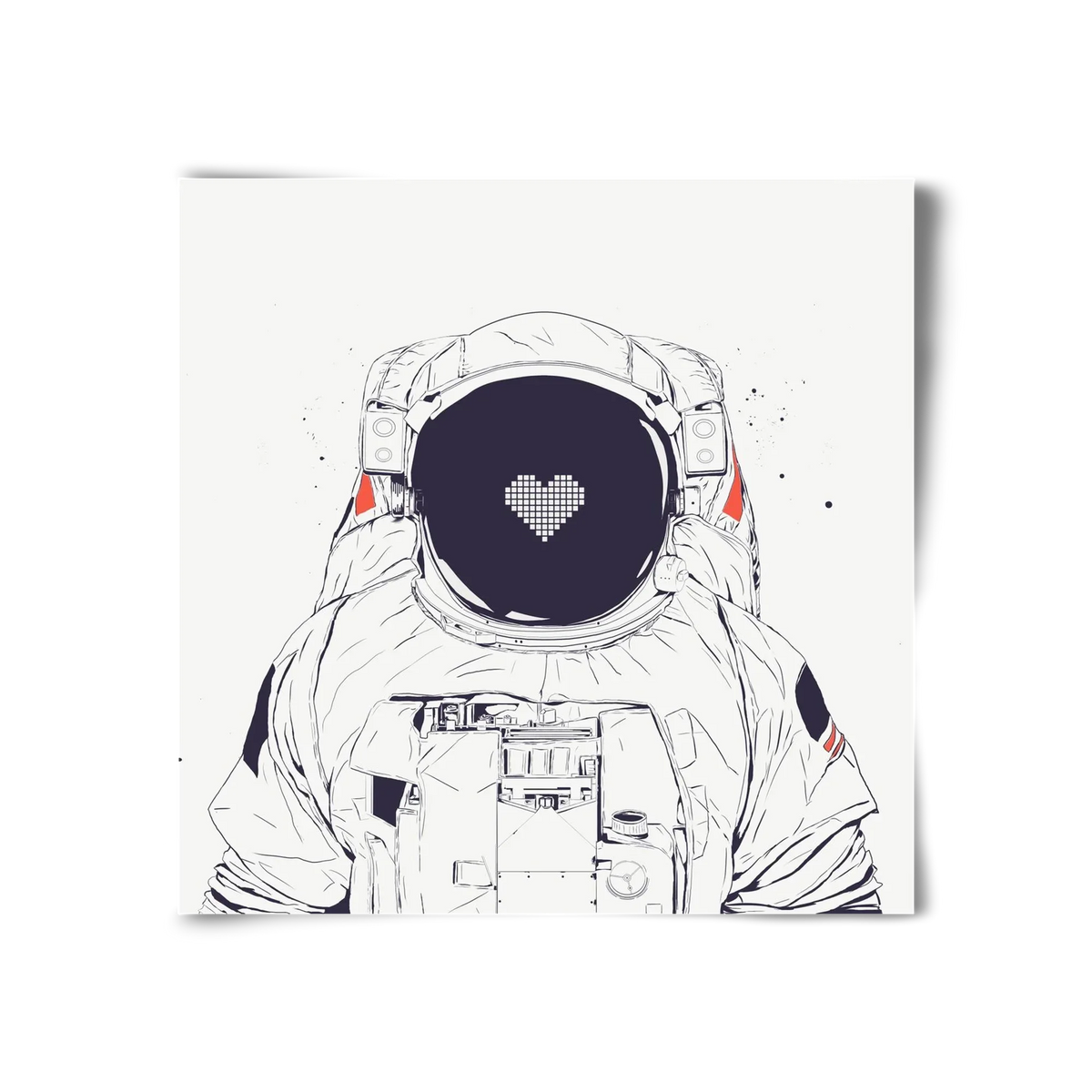 Astronaut love - artbridge