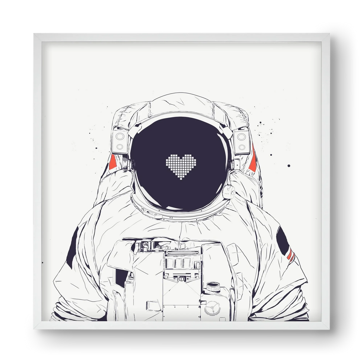 Astronaut love - artbridge
