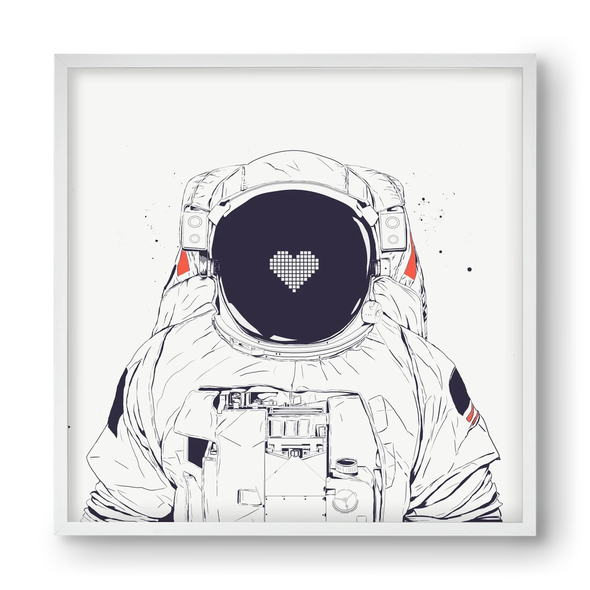 Astronaut love - artbridge
