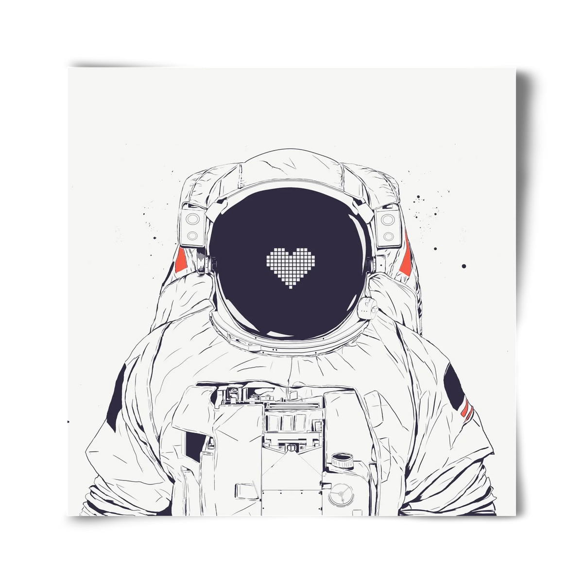 Astronaut love - artbridge