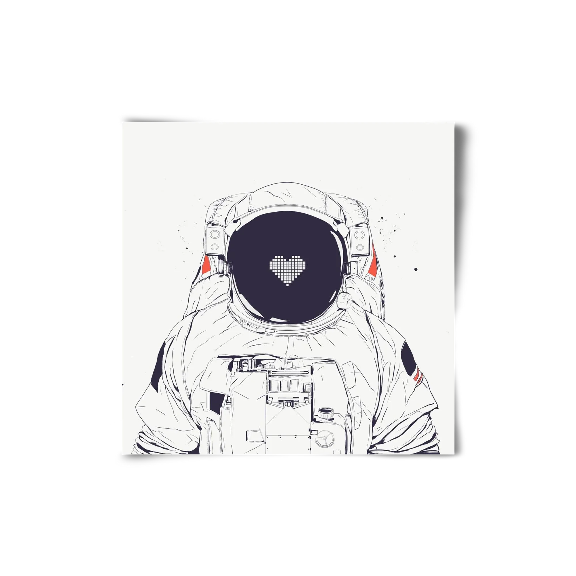 Astronaut love - artbridge