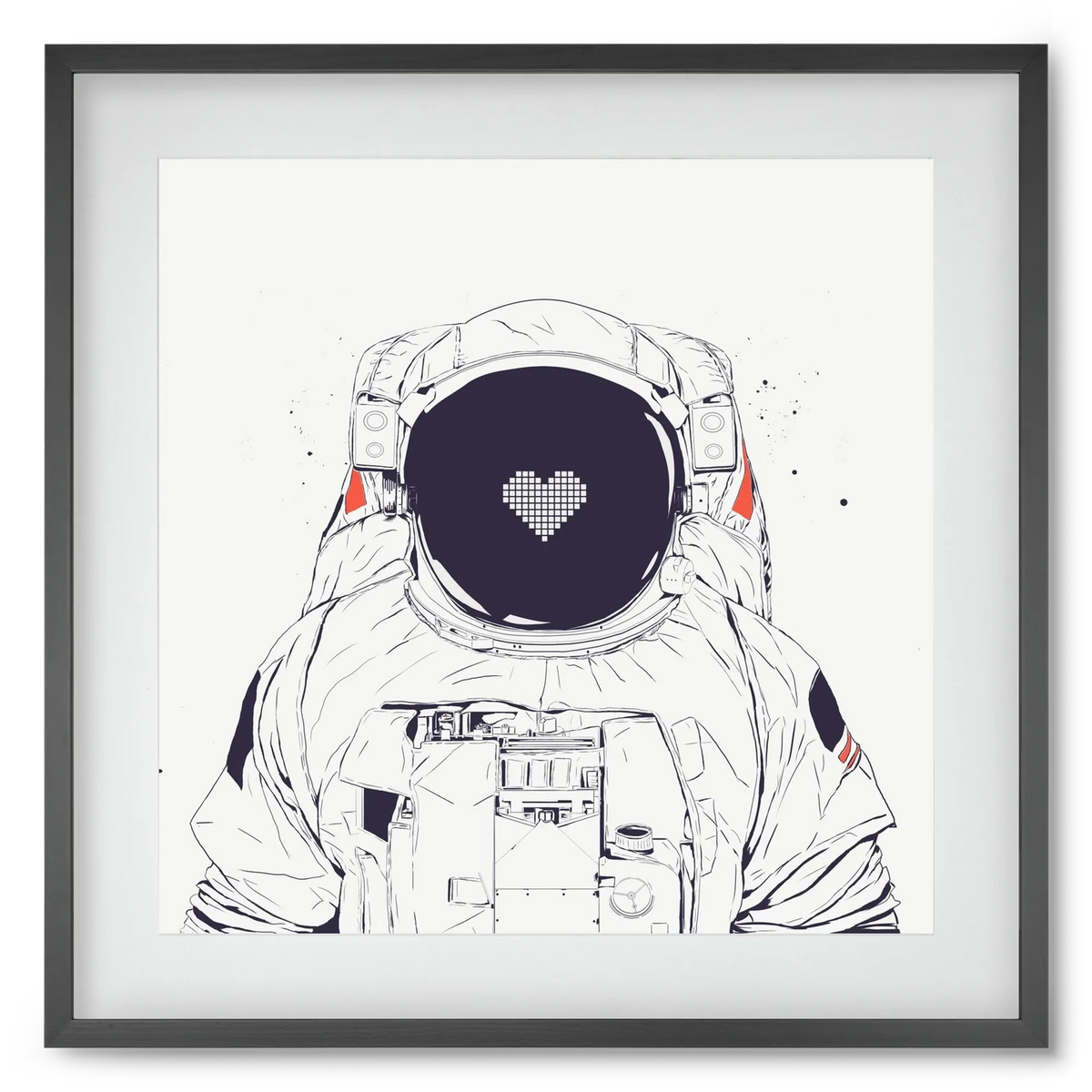 Astronaut love - artbridge