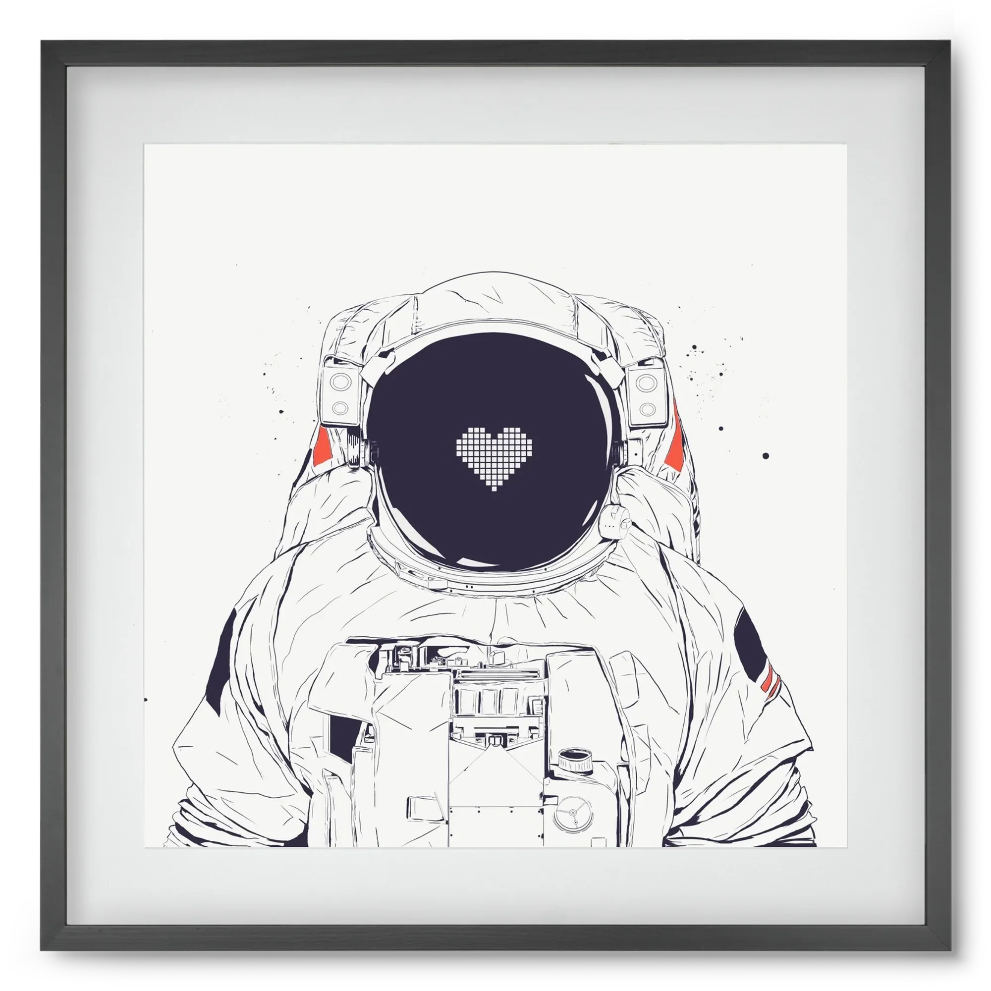 Astronaut love - artbridge