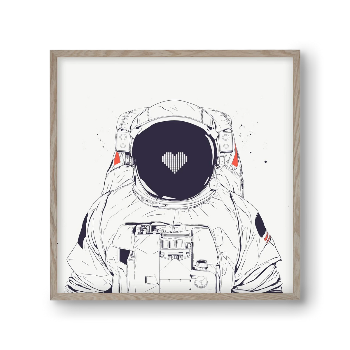 Astronaut love - artbridge