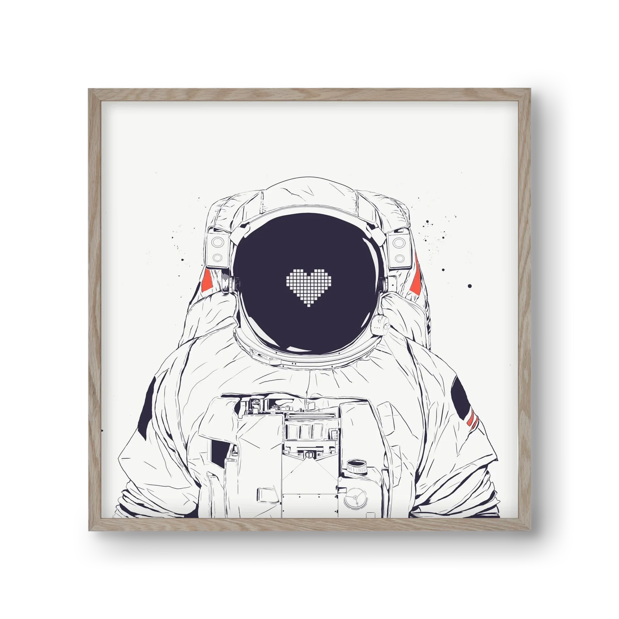 Astronaut love - artbridge
