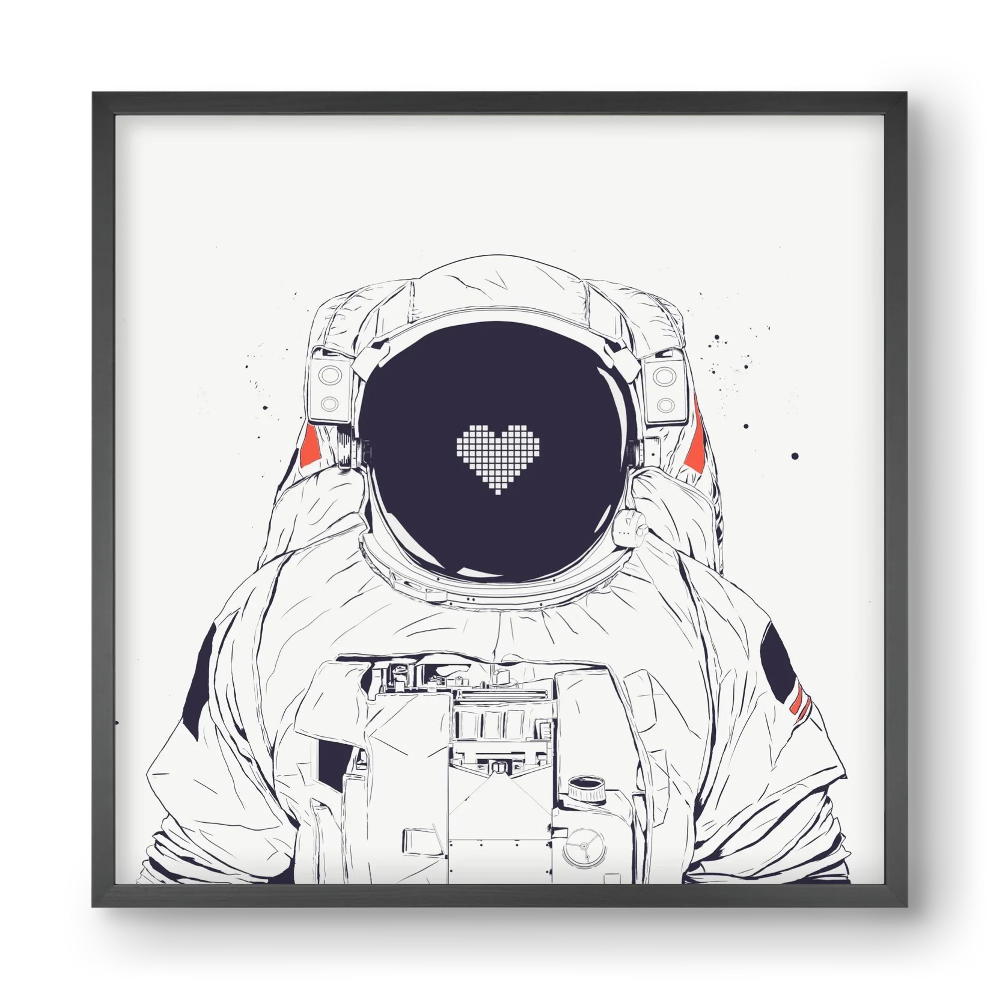 Astronaut love - artbridge